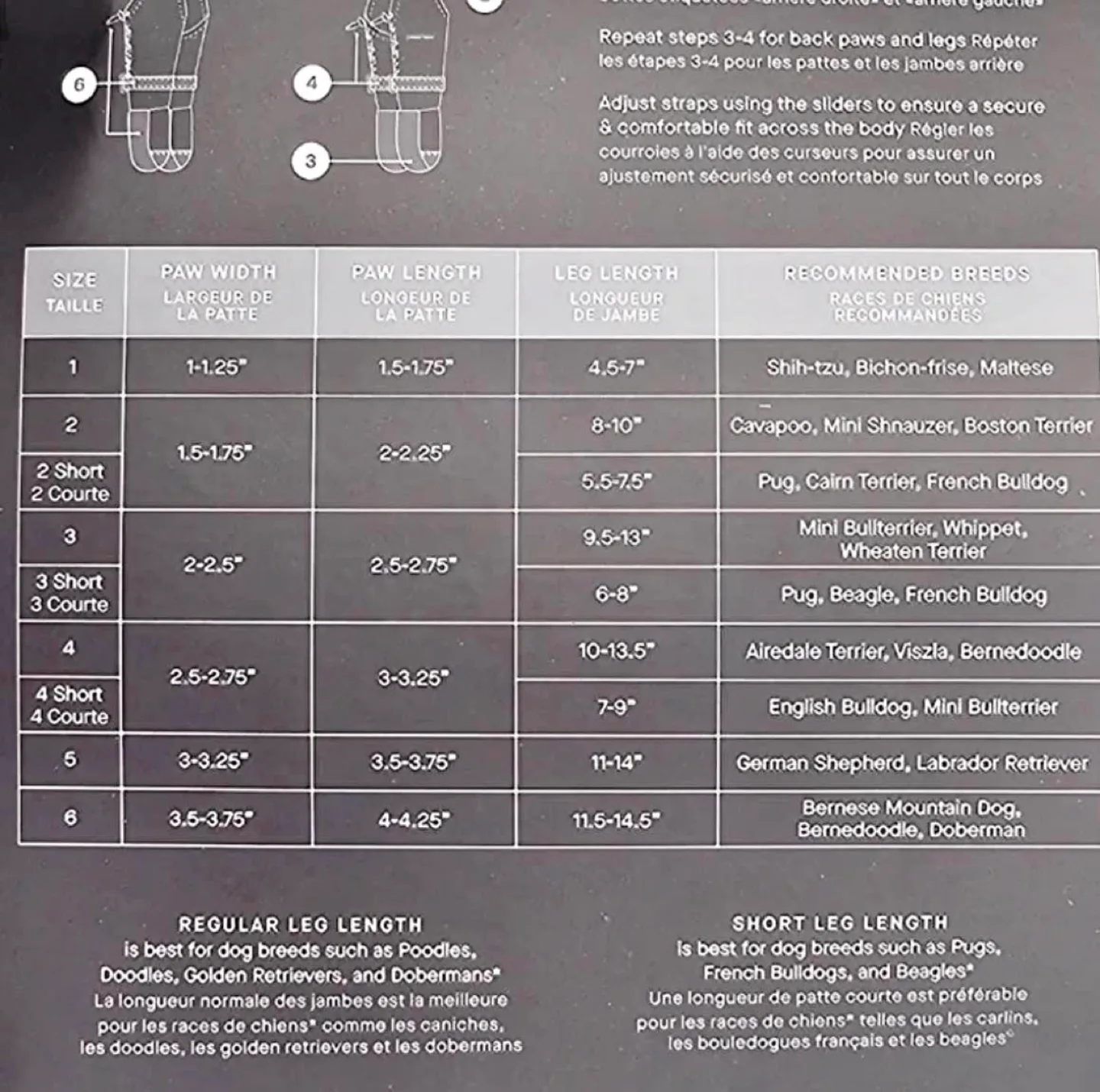 Canada Pooch Suspender Dog Boots Size 1 image indicator(7)