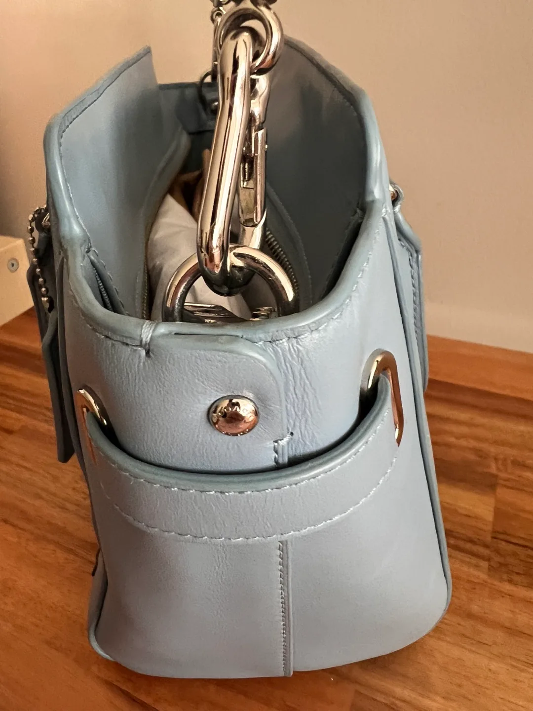 Coach - Blake Carryall with Floral Appliqué Cornflower image indicator(7)