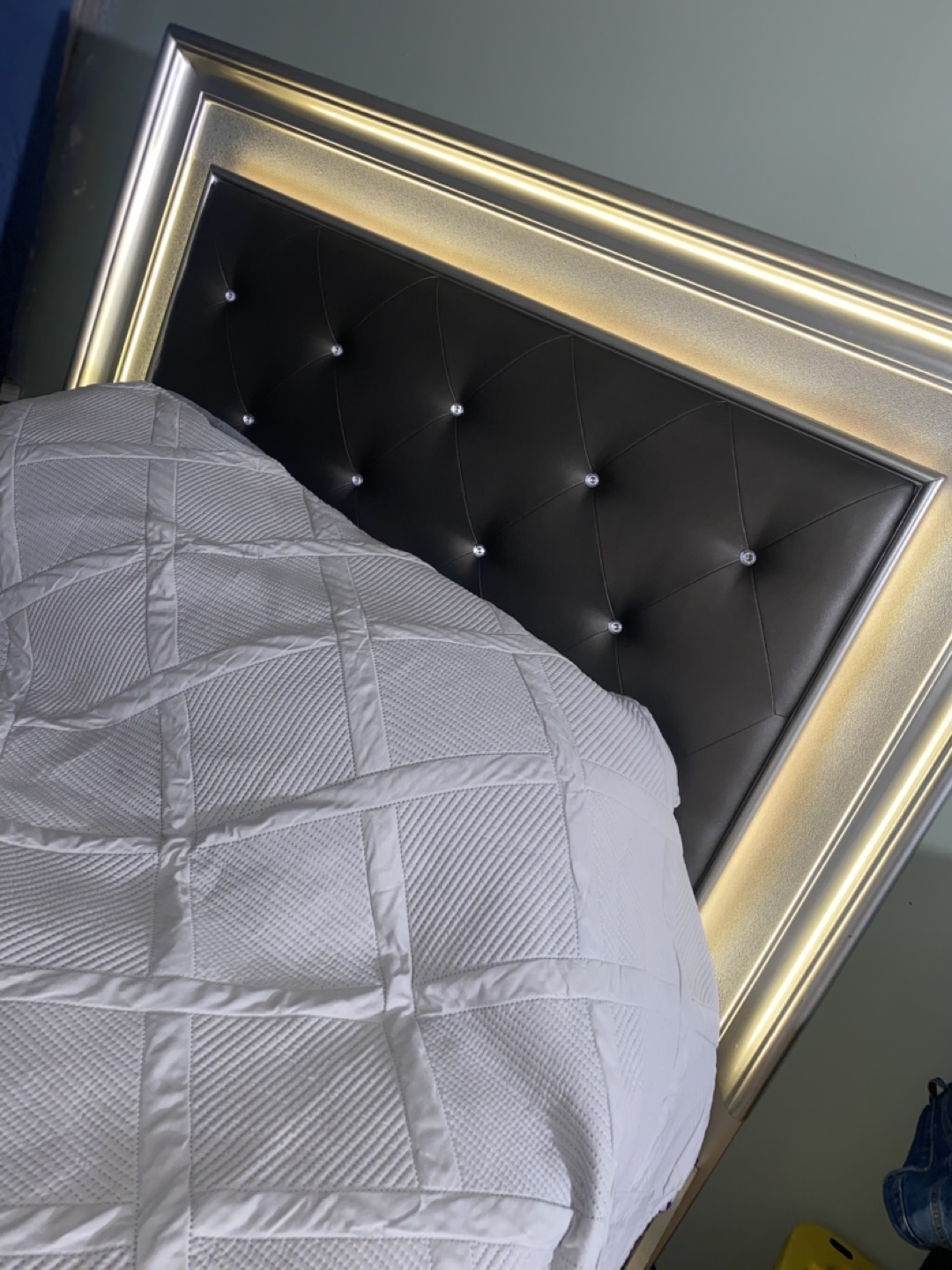 Pre-owned Queen Size Bed Frame with Headboard Moving Out