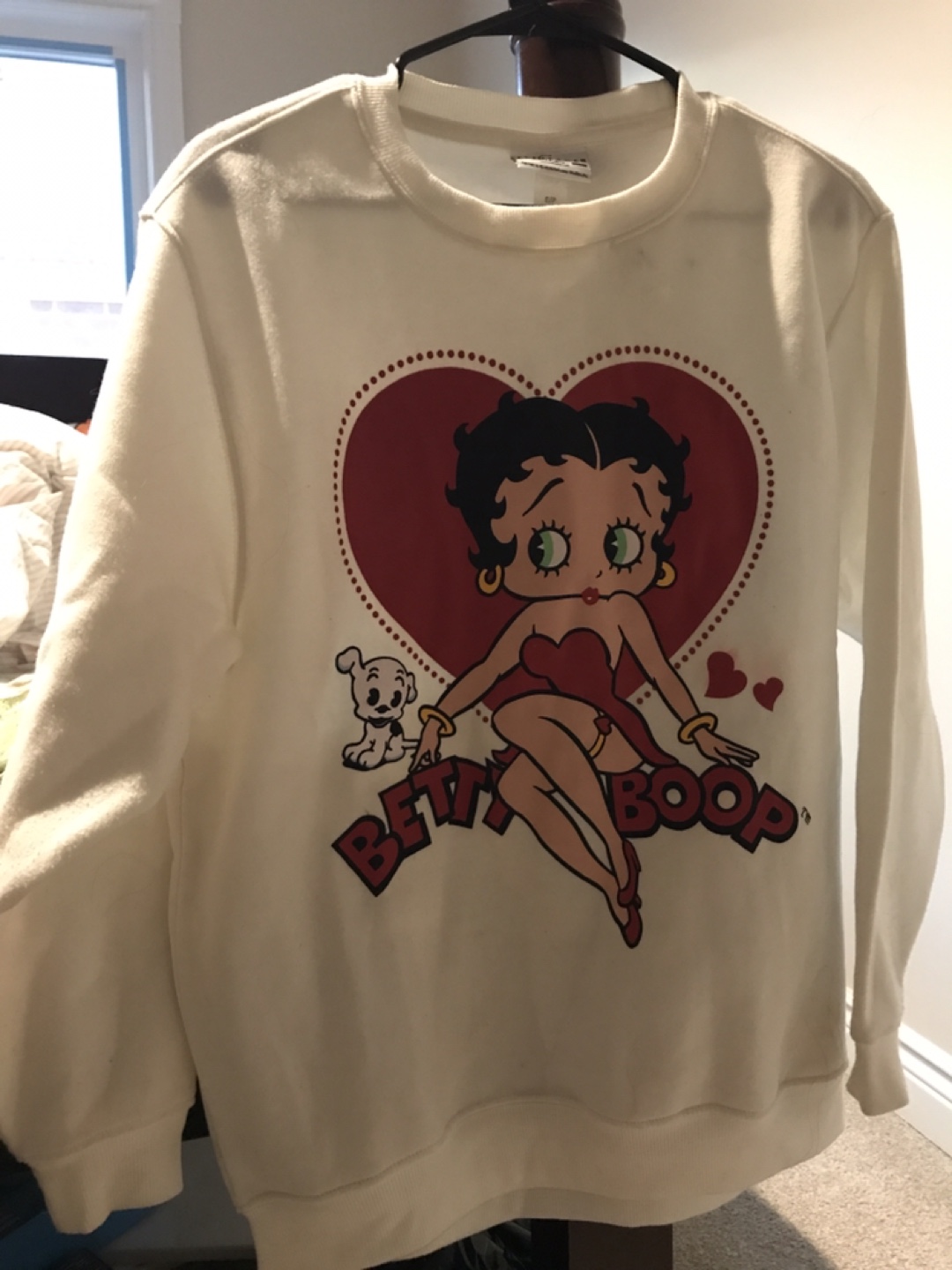 Betty Boop Sweatshirt Size Small