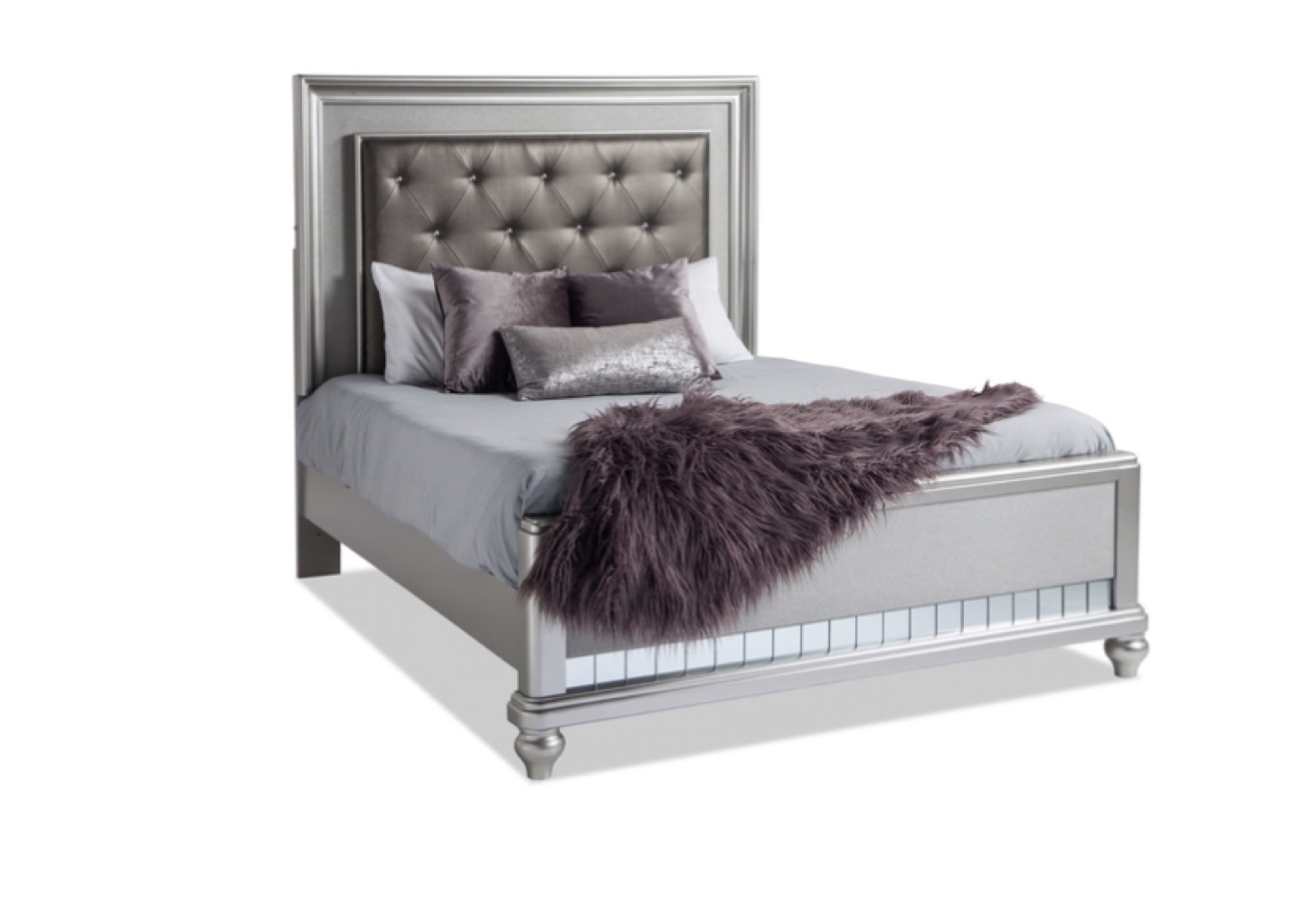 Pre-owned Queen Size Bed Frame with Headboard Moving Out - photo 4
