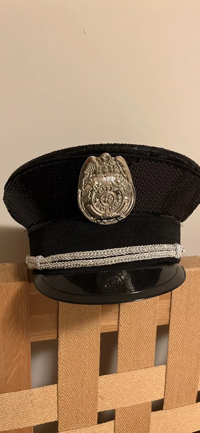 Sequin Police Officer Hat thumbnail
