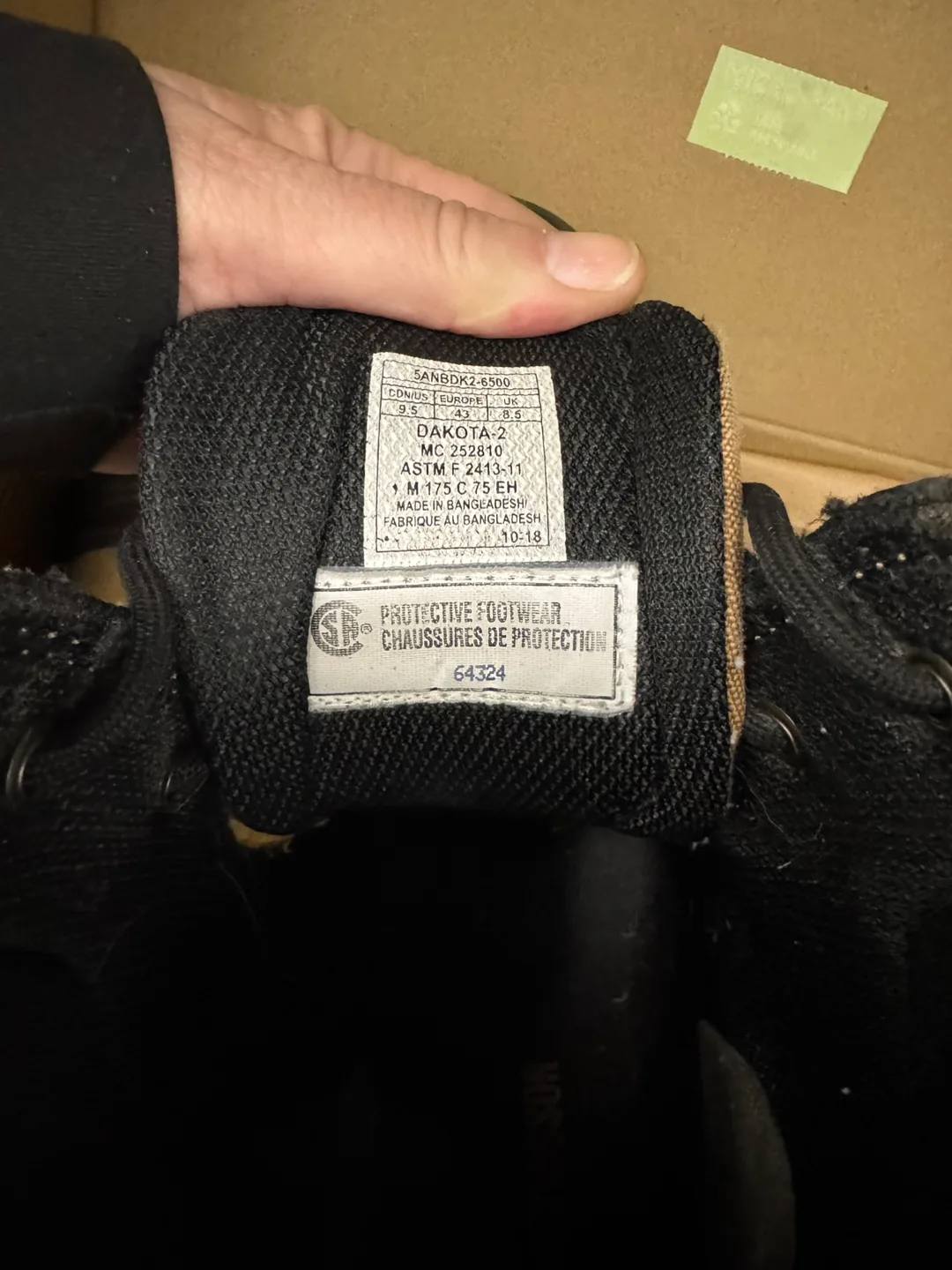 Used Dakota 2 Safety Boots image indicator(2)