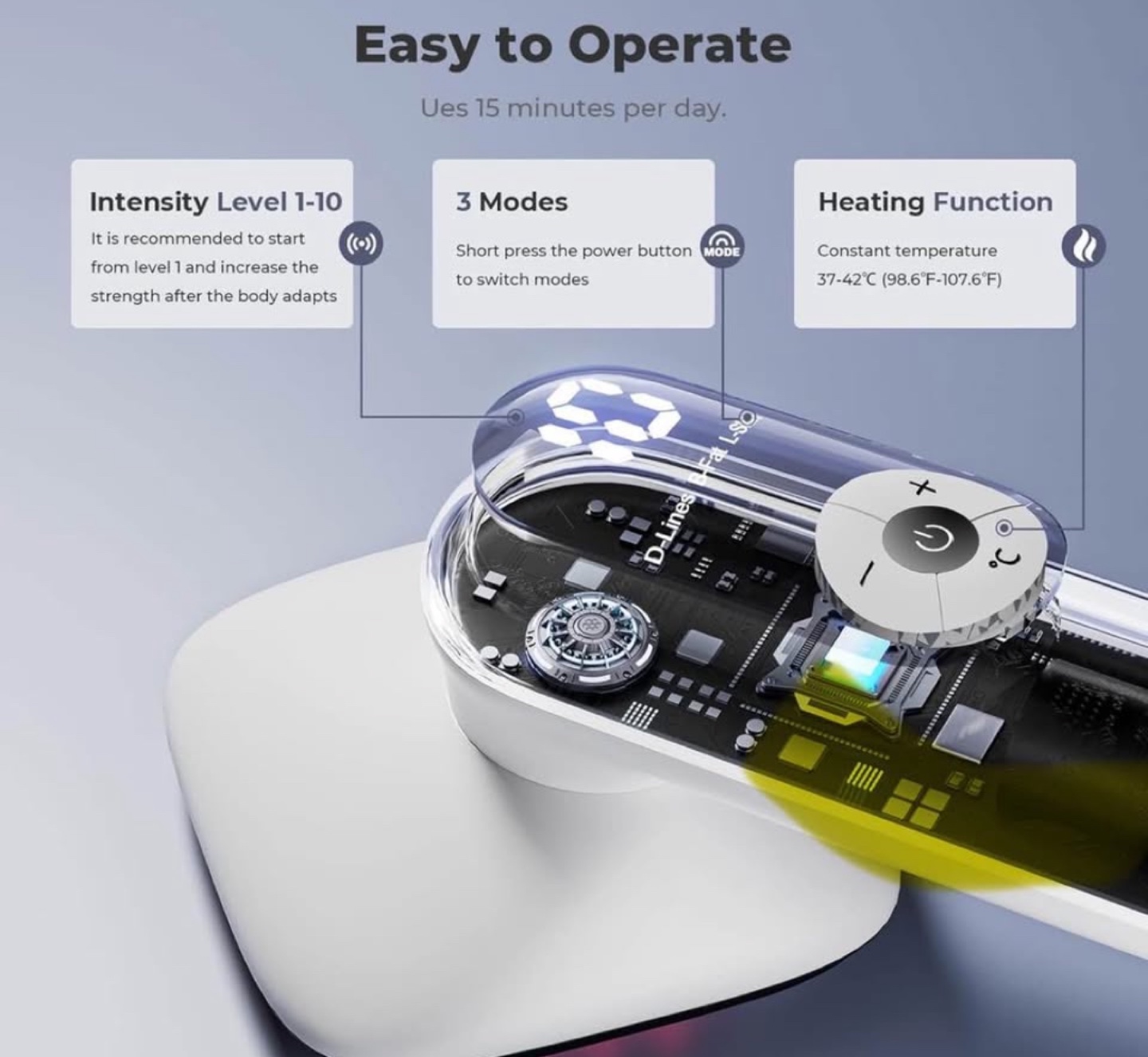 Cellulite Massager - Advanced Cordless Handheld Body Massager - photo 2