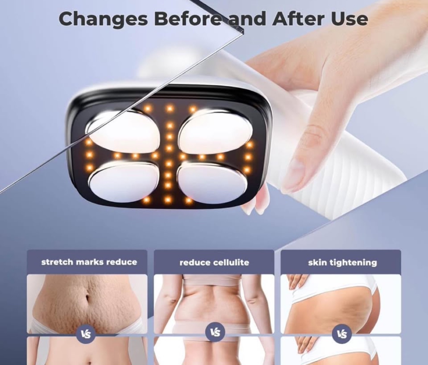 Cellulite Massager - Advanced Cordless Handheld Body Massager - photo 4