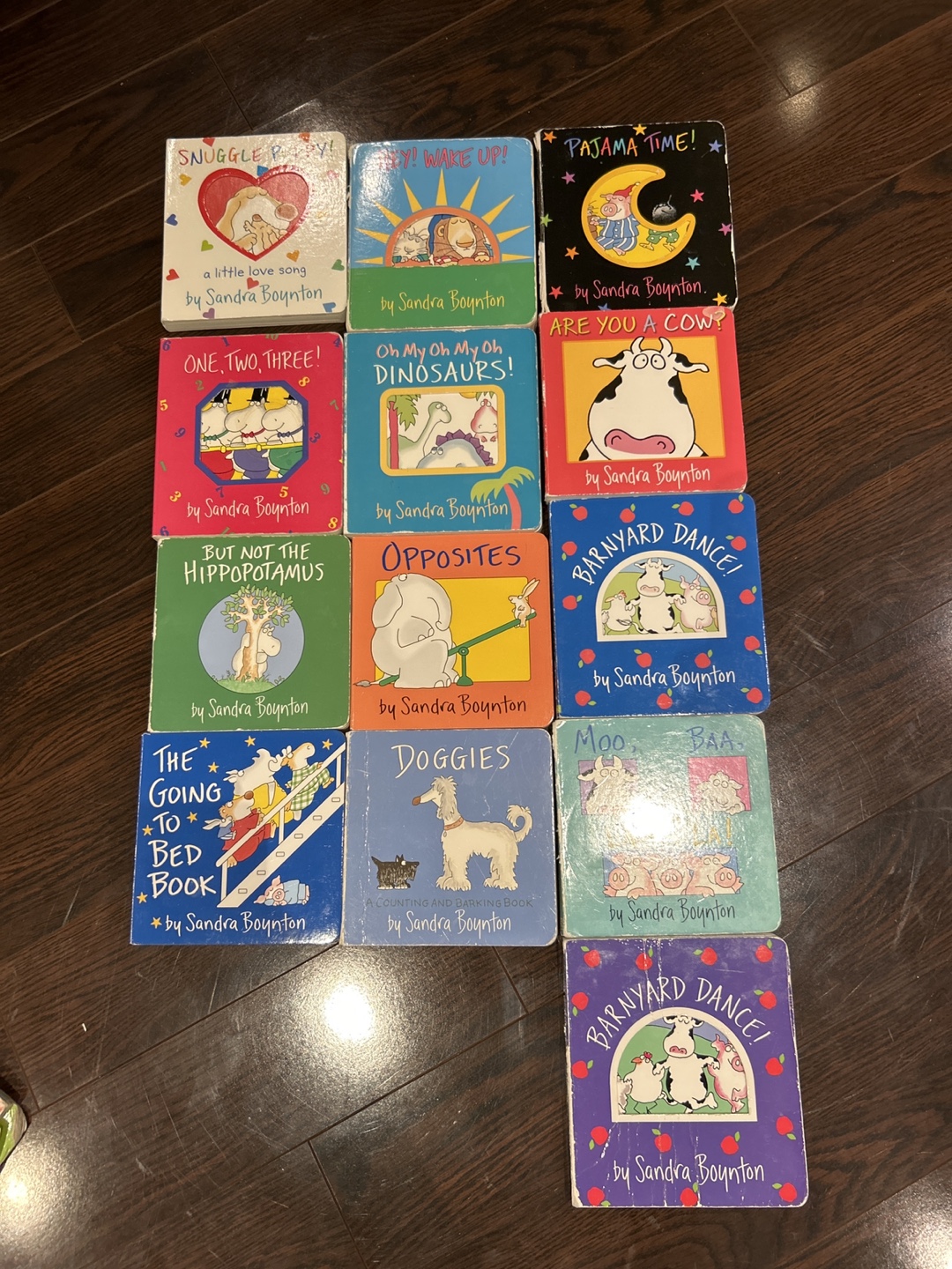 Lot of 12 Sandra Boynton Board Books