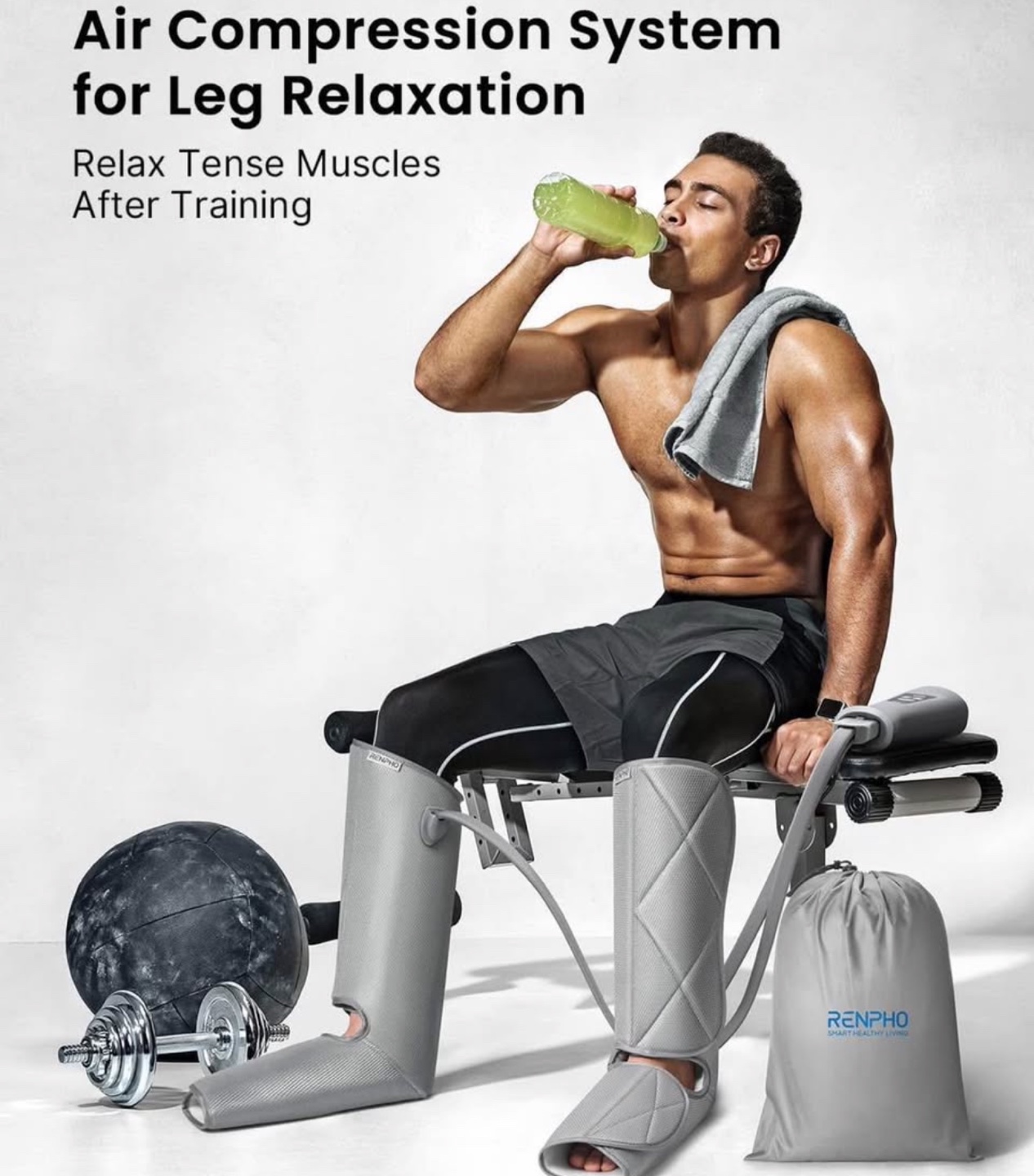 RENPHO Air Compression Foot and Calf Massager - photo 5
