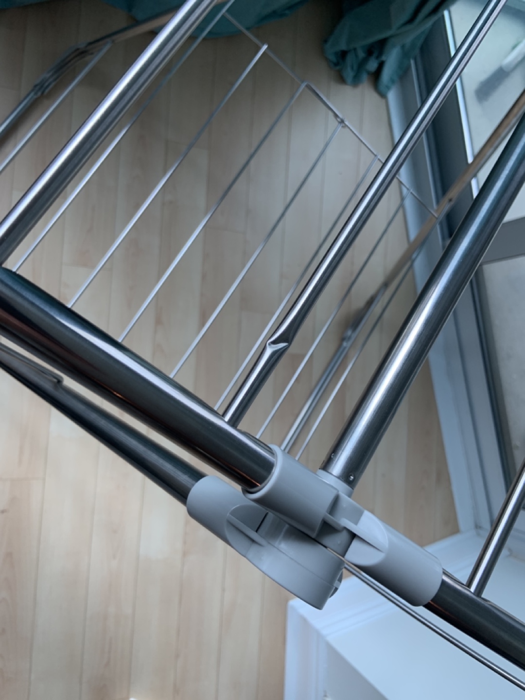 Stainless Steel Folding Clothes Drying Rack - photo 4