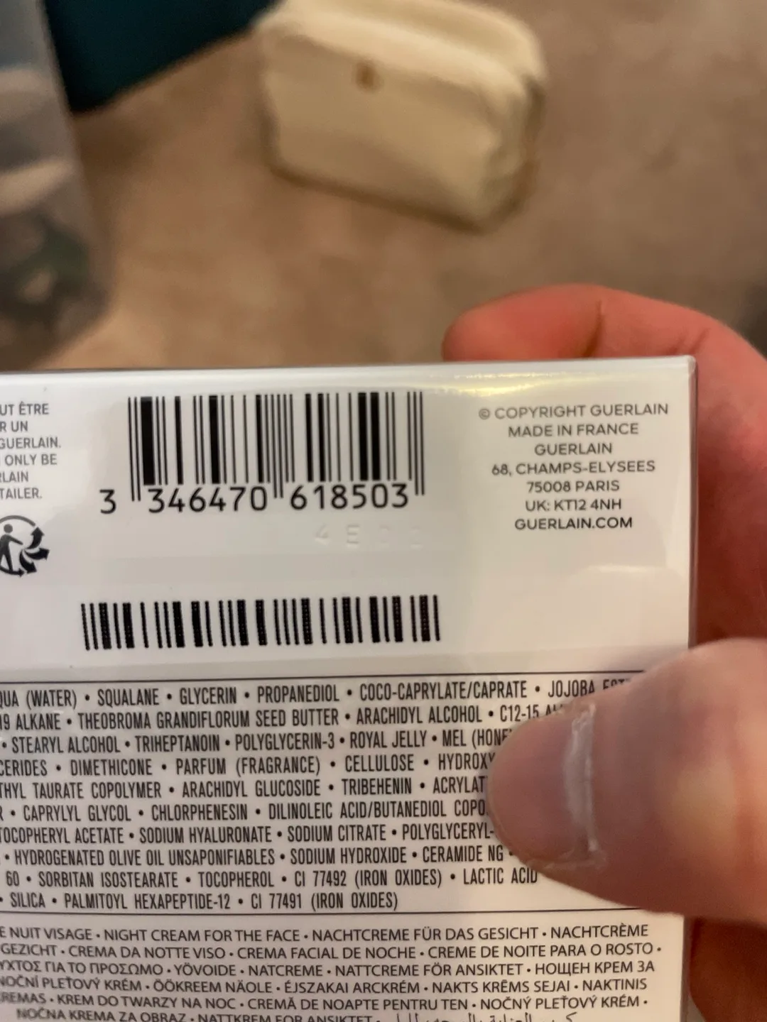 Guerlain Abeille Royale Honey Treatment Night Cream image indicator(2)