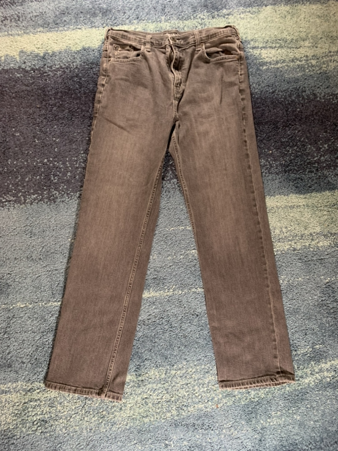 Grey Jeans - Straight Fit
