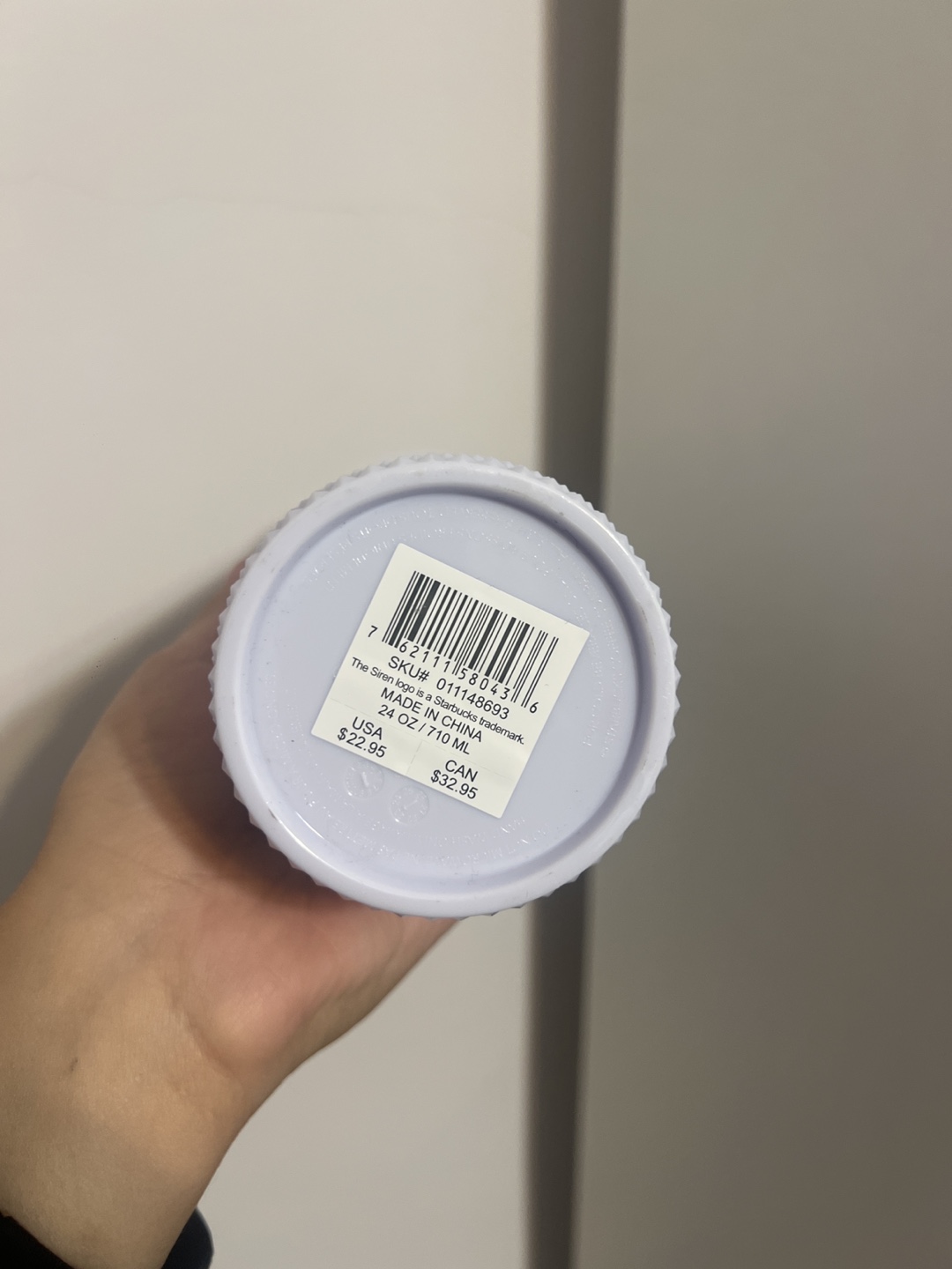 BRAND NEW - Starbucks White Studded Cold Cup - photo 2