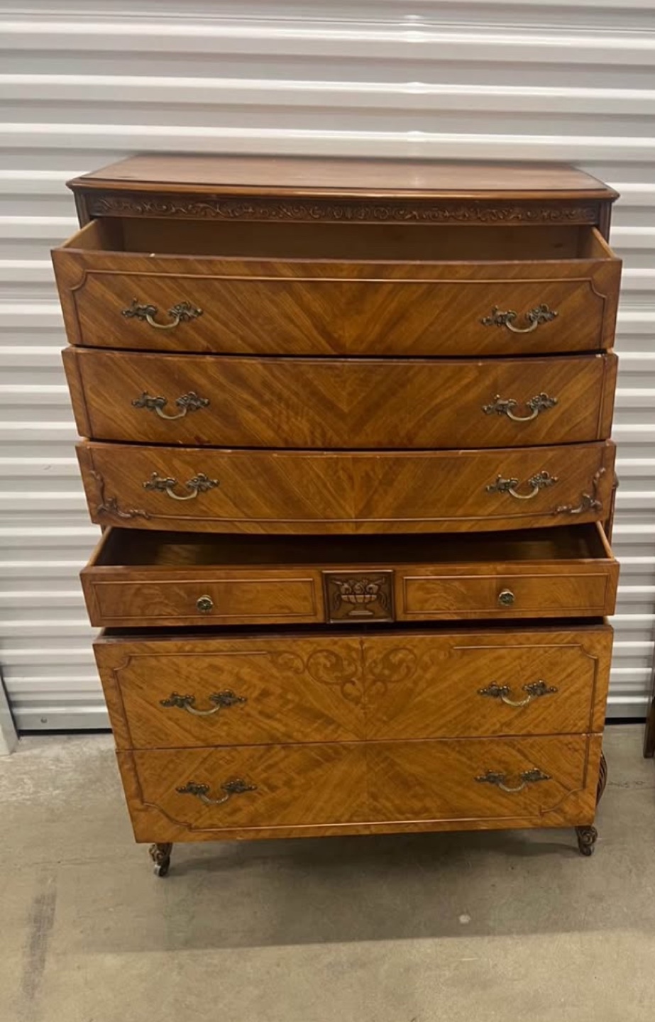 Vintage tallboy Dresser - photo 5