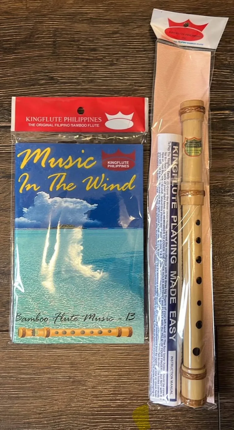 Kingflute Philippines Bamboo Flute with Music Book thumbnail