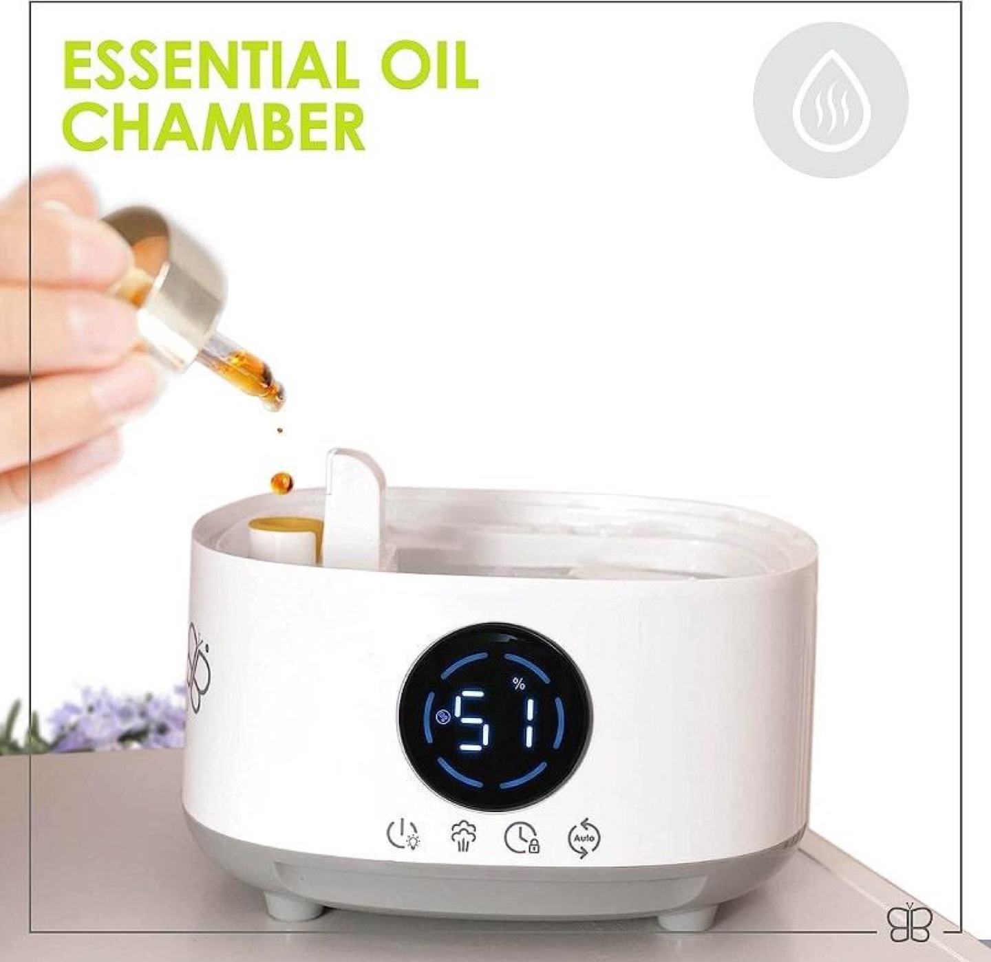Bbbluv Ultrasonic Cool Mist Humidifier