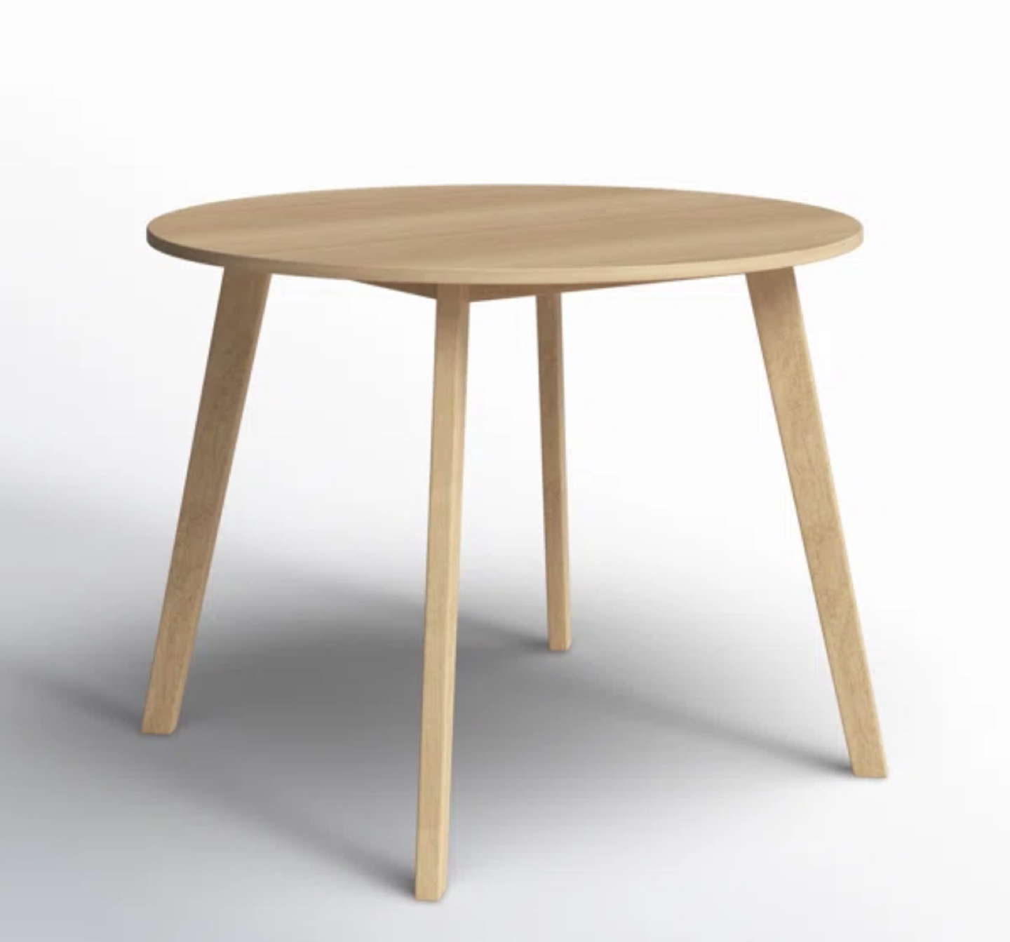 Round Wooden Dining Table - photo 3