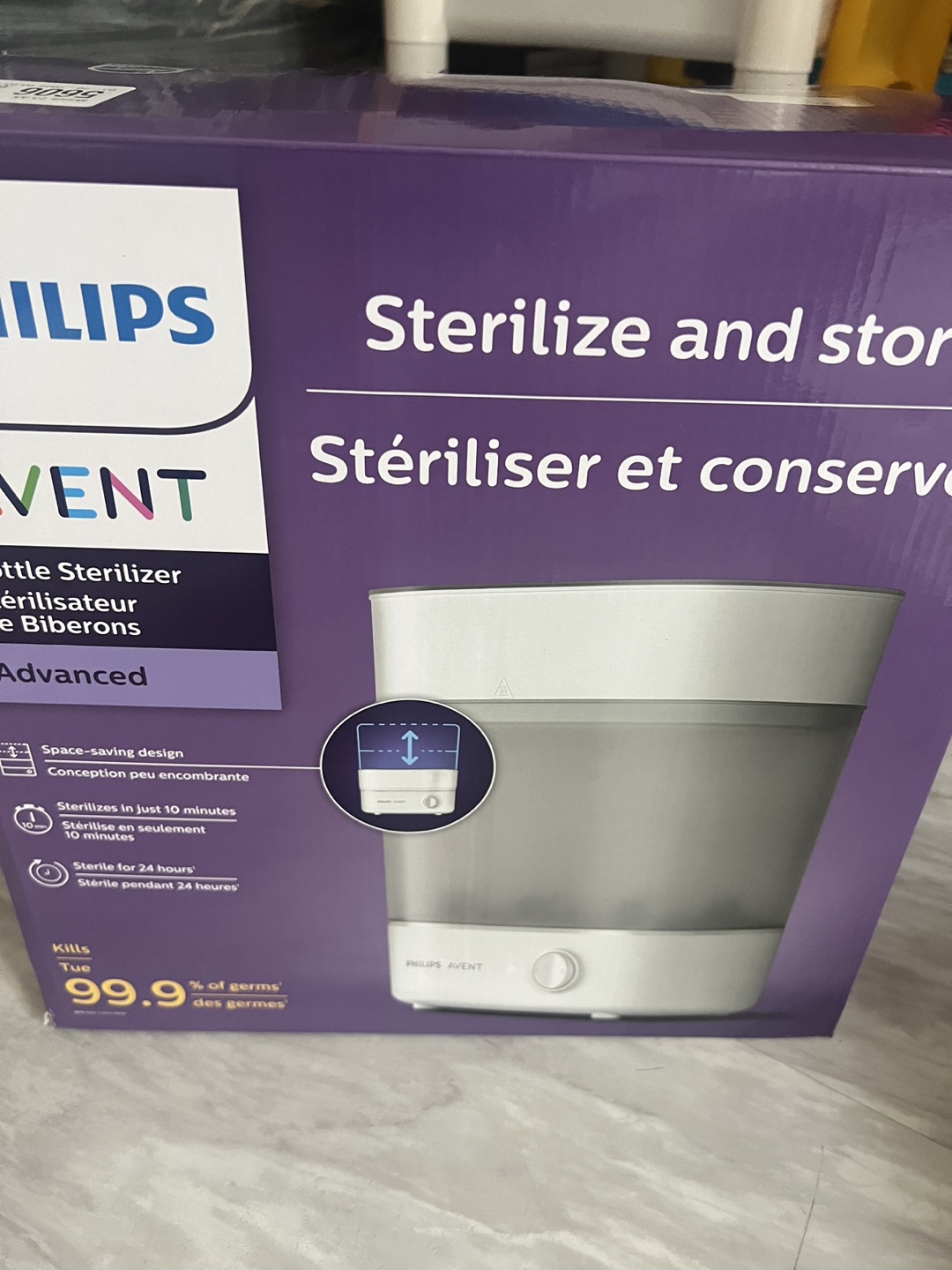 Philips Avent Advanced Bottle Sterilizer