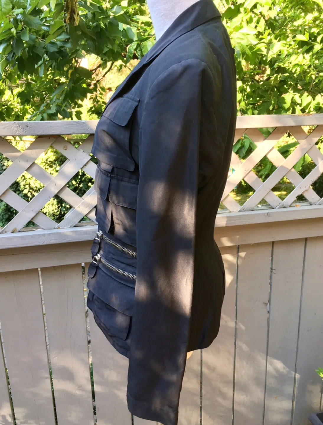 ⭐️Vintage JEAN PAUL GAULTIER 1990’s Black Military style jacket image indicator(2)