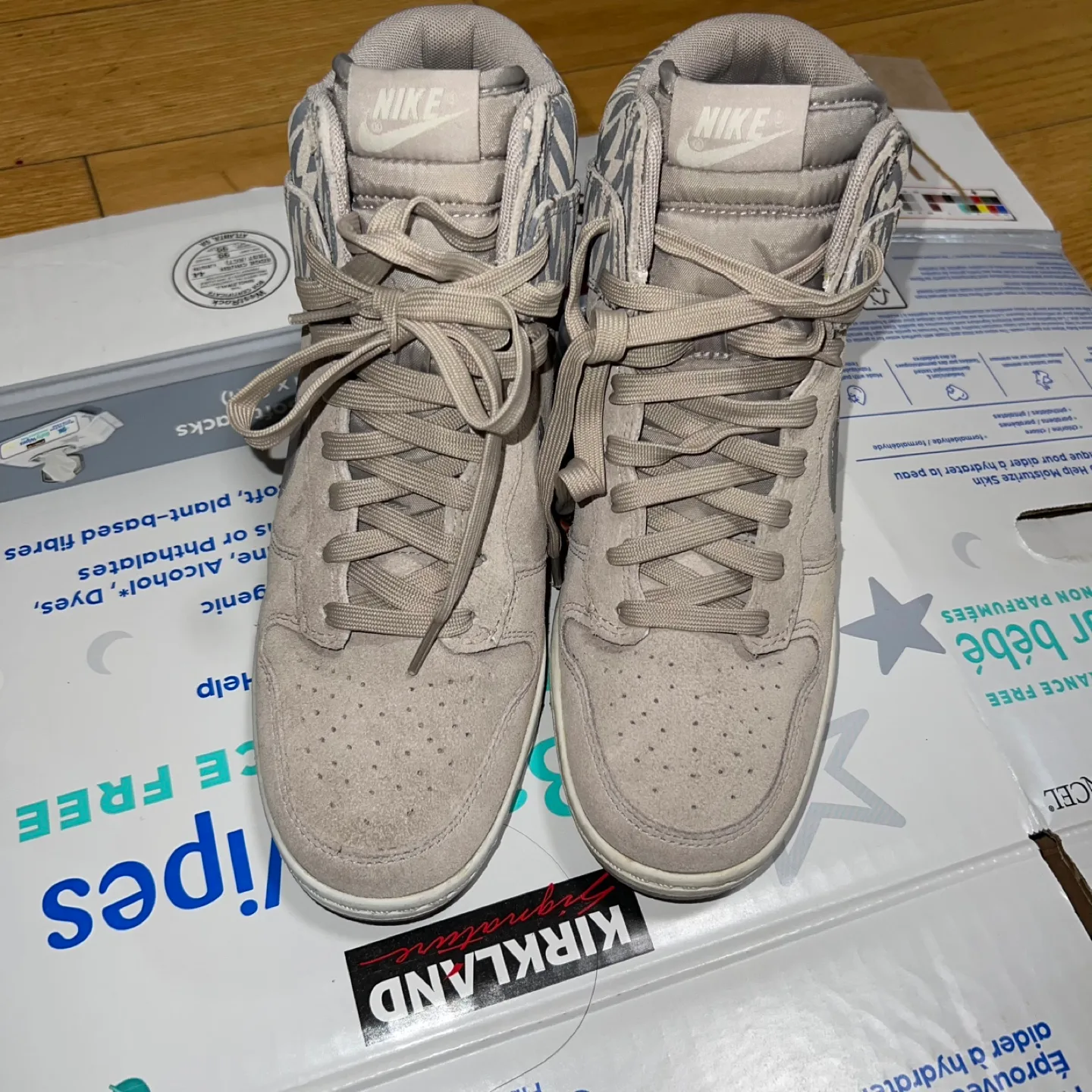 Nike Dunk Sky High Wedge Sneakers - Women's Size 9 image indicator(4)