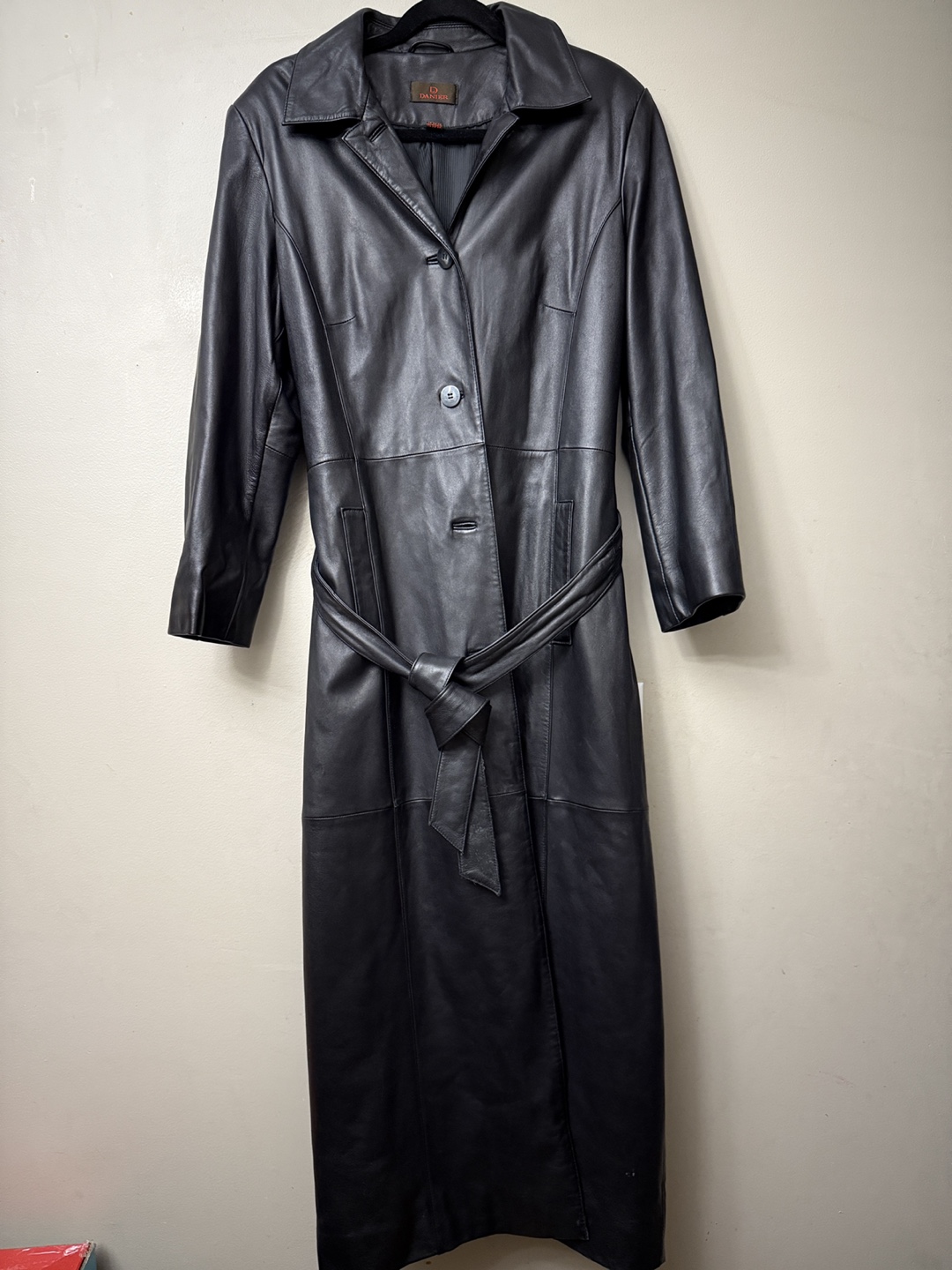 Daniel Genuine Black Leather jacket