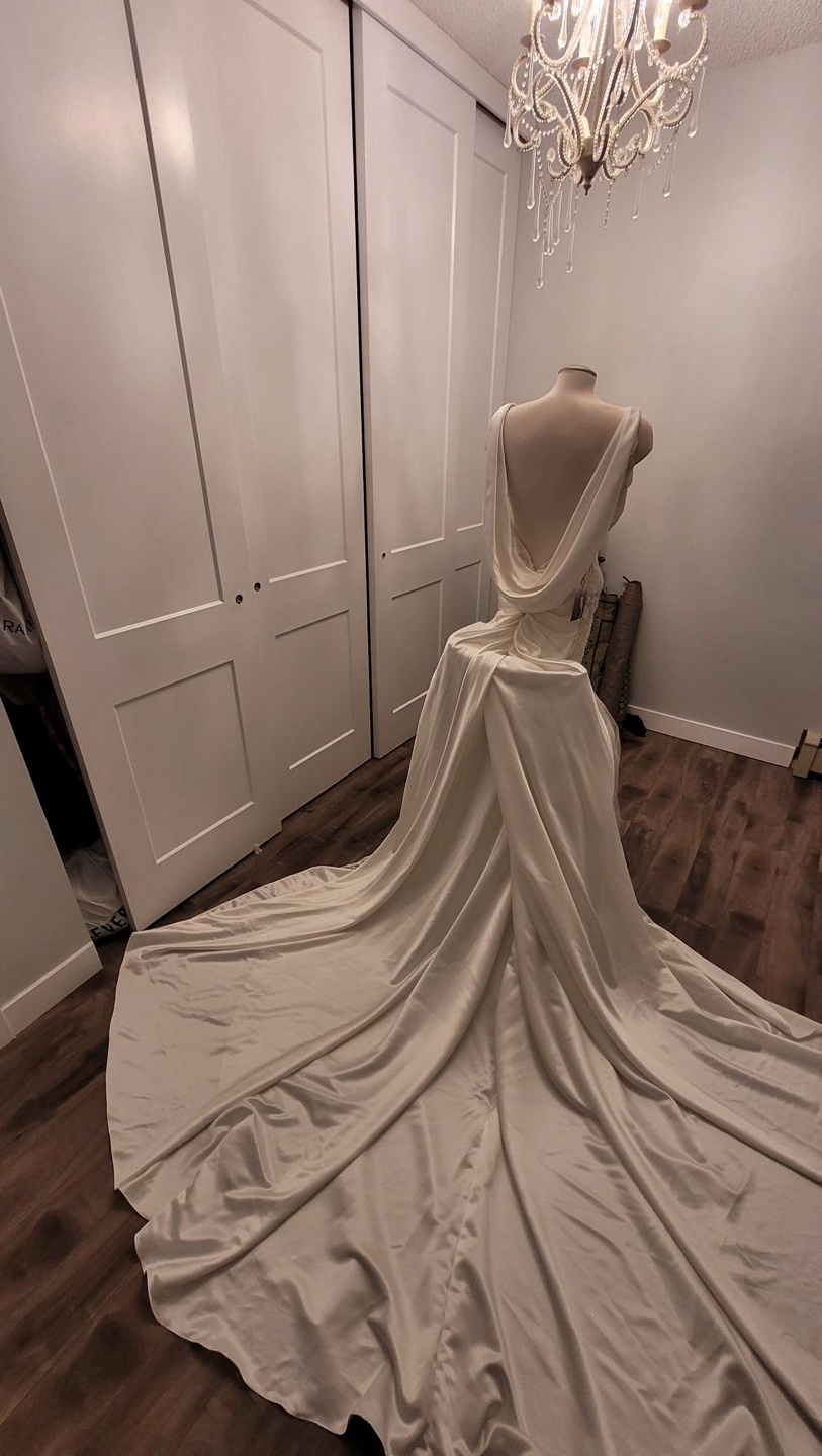 Stunning Embellished Wedding Dress with Long Train - photo 2
