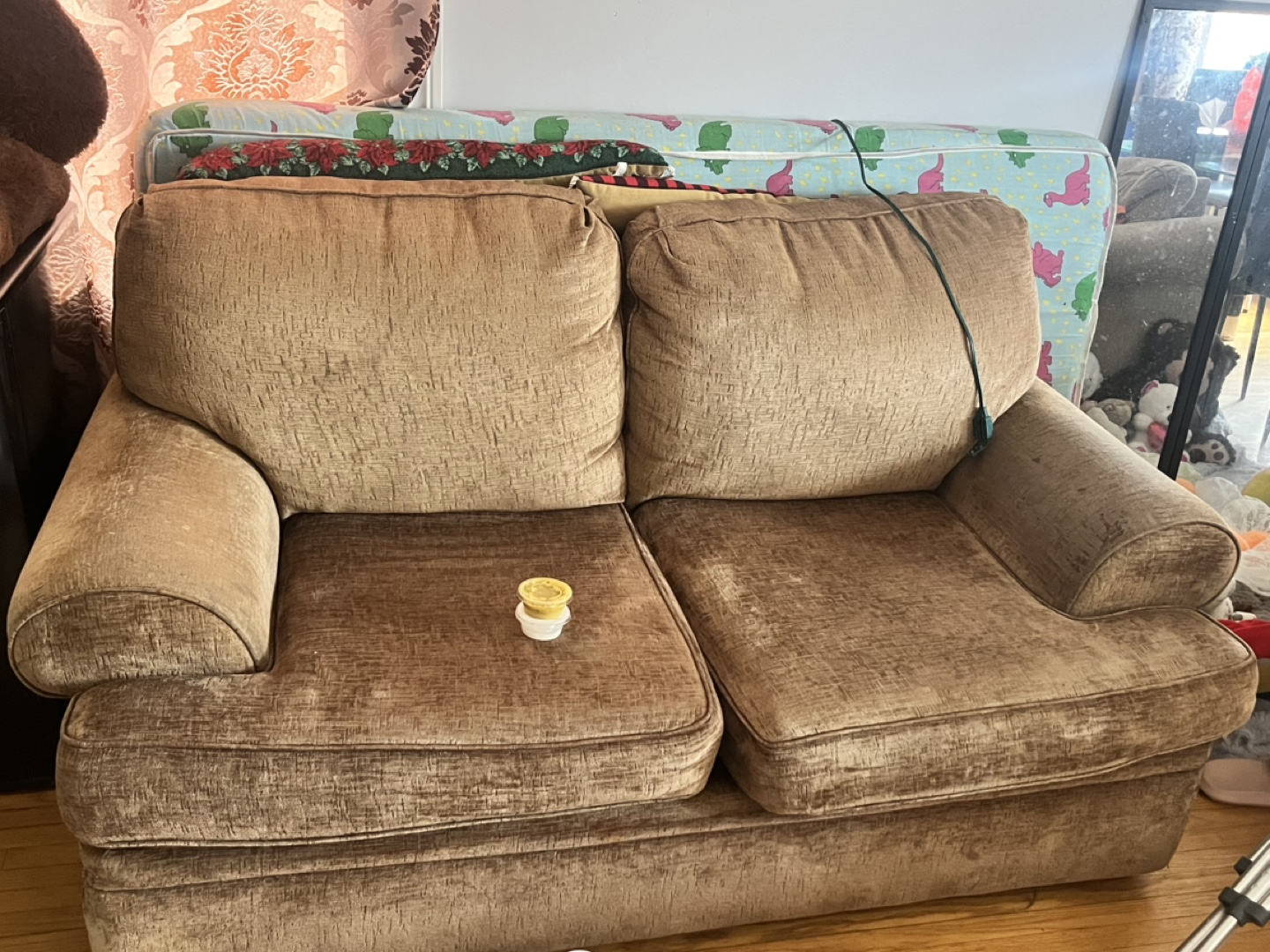 Brown Loveseat - photo 2