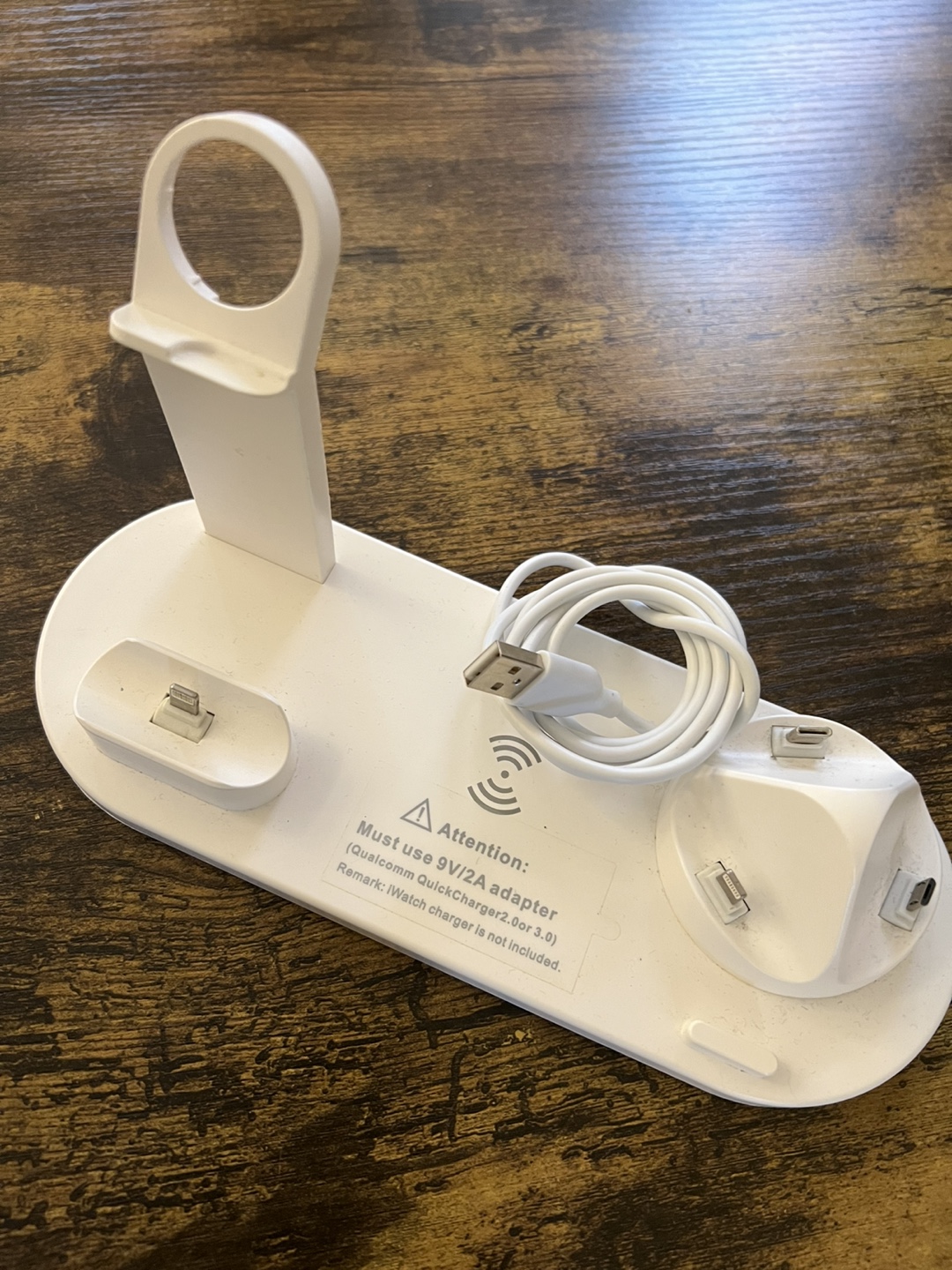 4-in-1 Wireless Charging Station And base for iPhone watch 💚