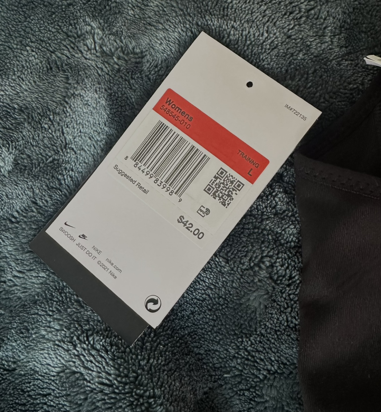Nike Training Sports Bra - Size Large - black - photo 4