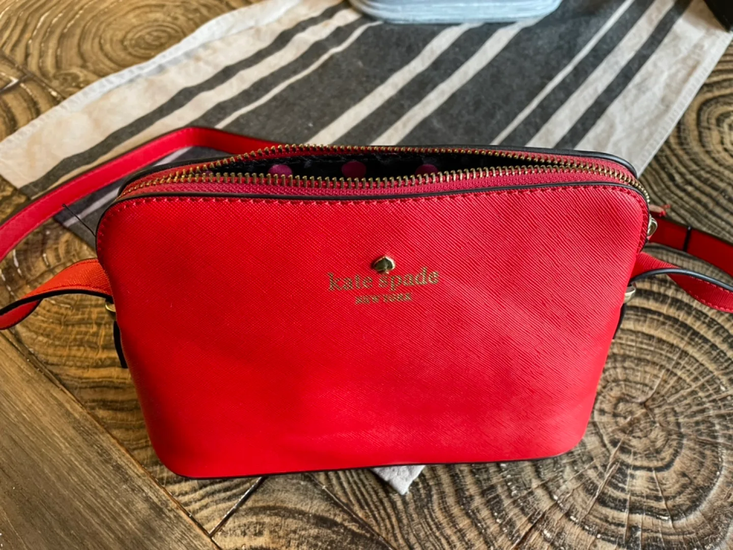 Kate Spade New York Red Crossbody Bag thumbnail