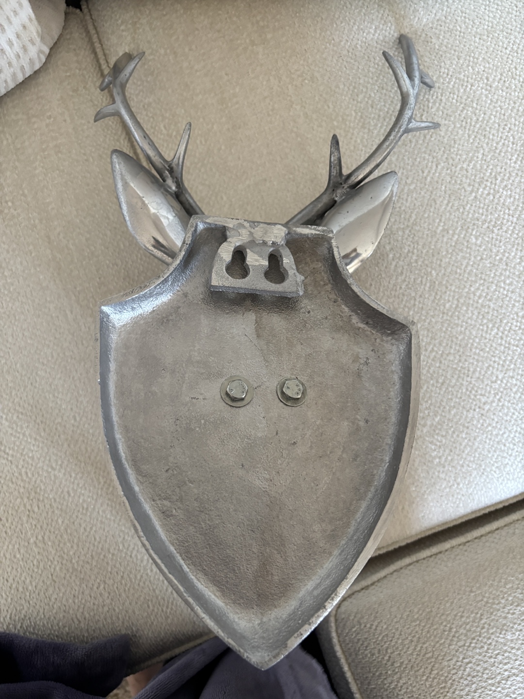 Aluminum Deer Head Wall Decor - photo 3