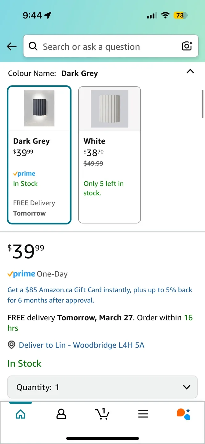 HOT! Wall Lamp Modern Minimalist Resin Sconce Home Decor image indicator(10)