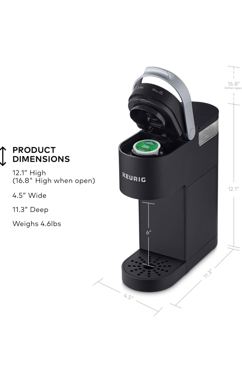 Keurig K-Mini Plus Coffee Maker - Black - photo 3