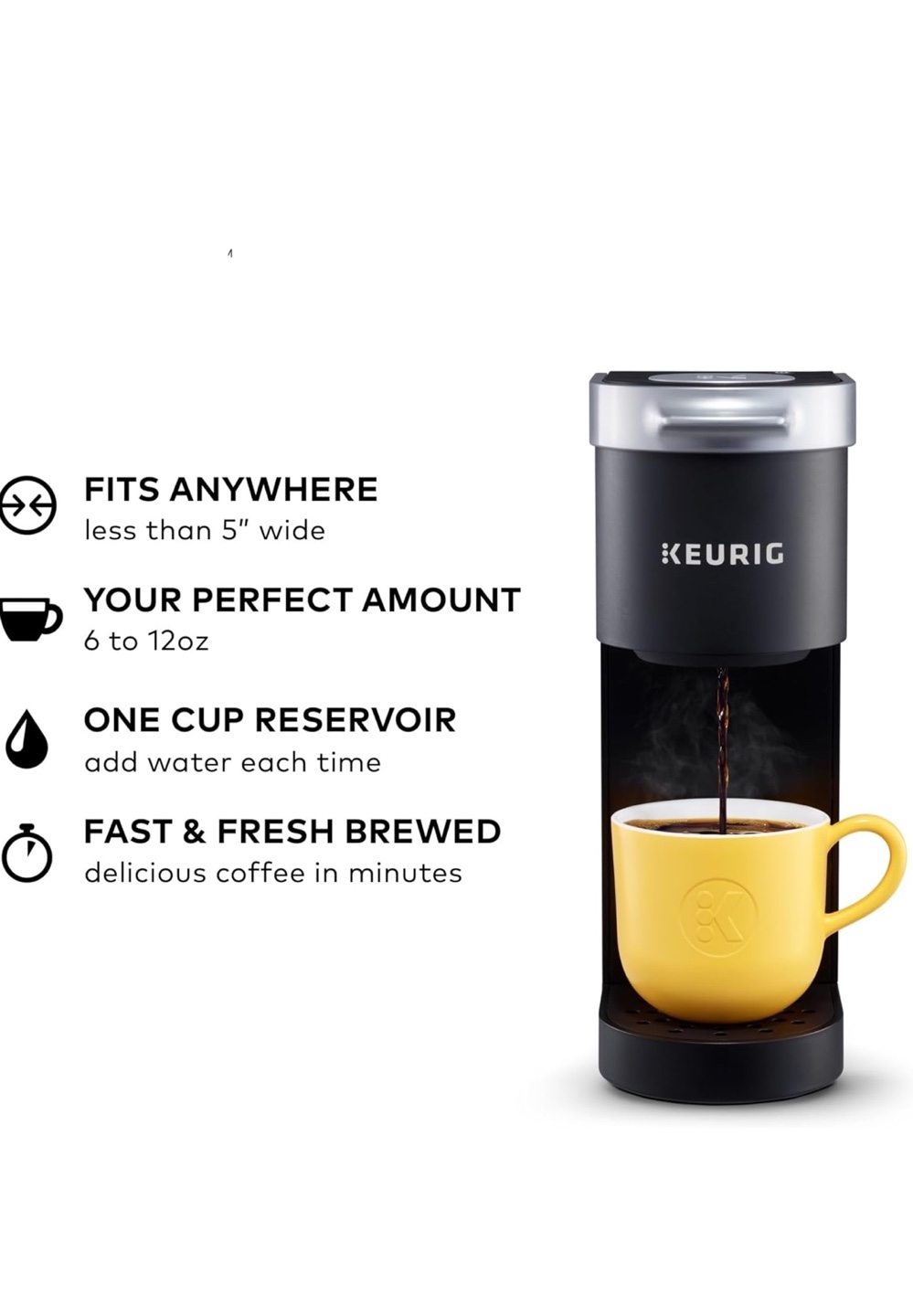 Keurig K-Mini Plus Coffee Maker - Black
