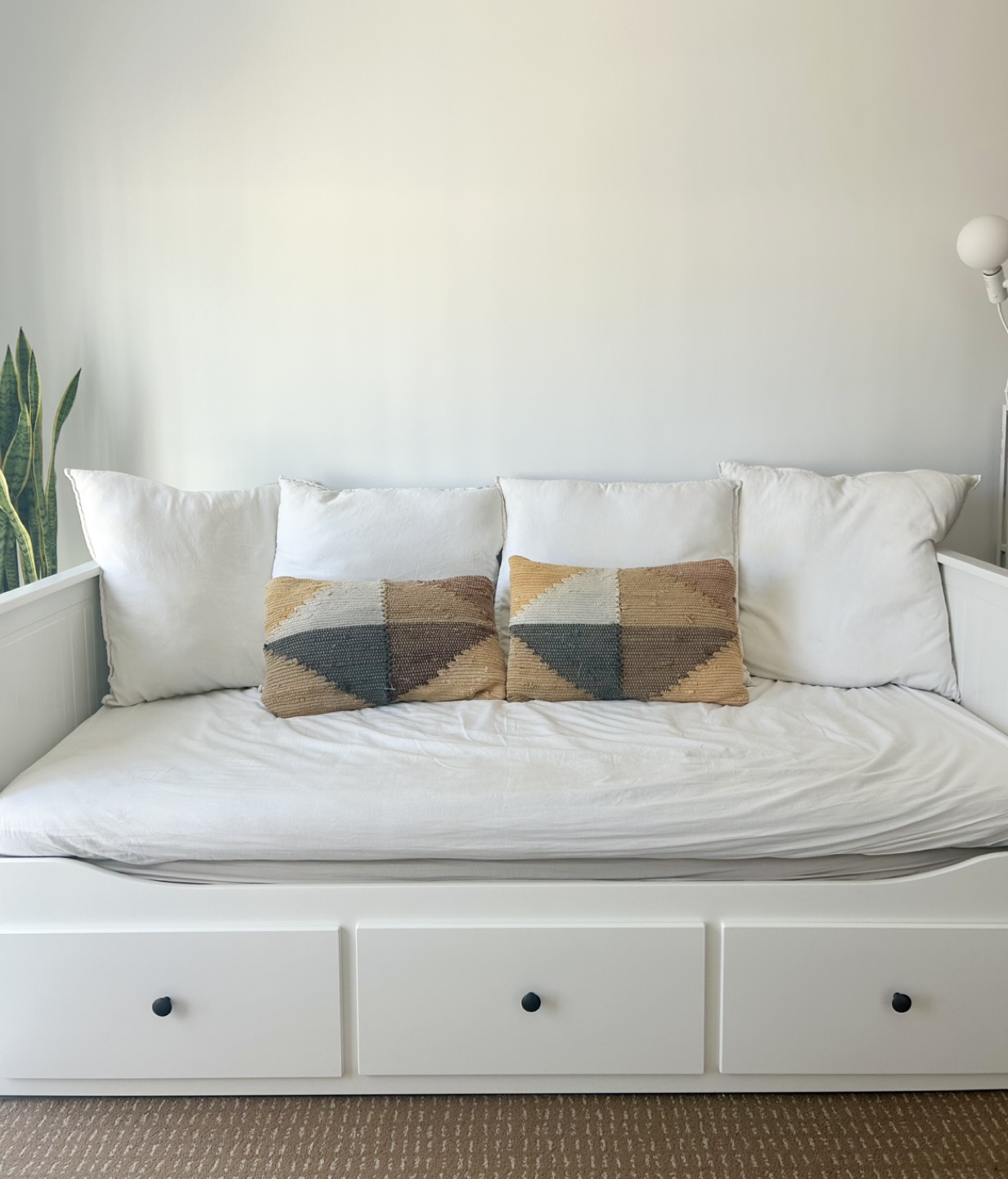 IKEA Hemnes Day Bed (includes mattress and cushions)