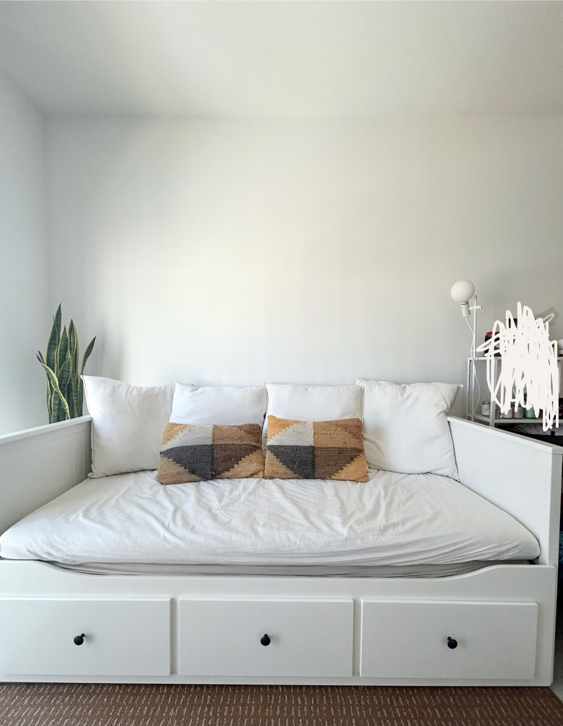 IKEA Hemnes Day Bed (includes mattress and cushions) - photo 3