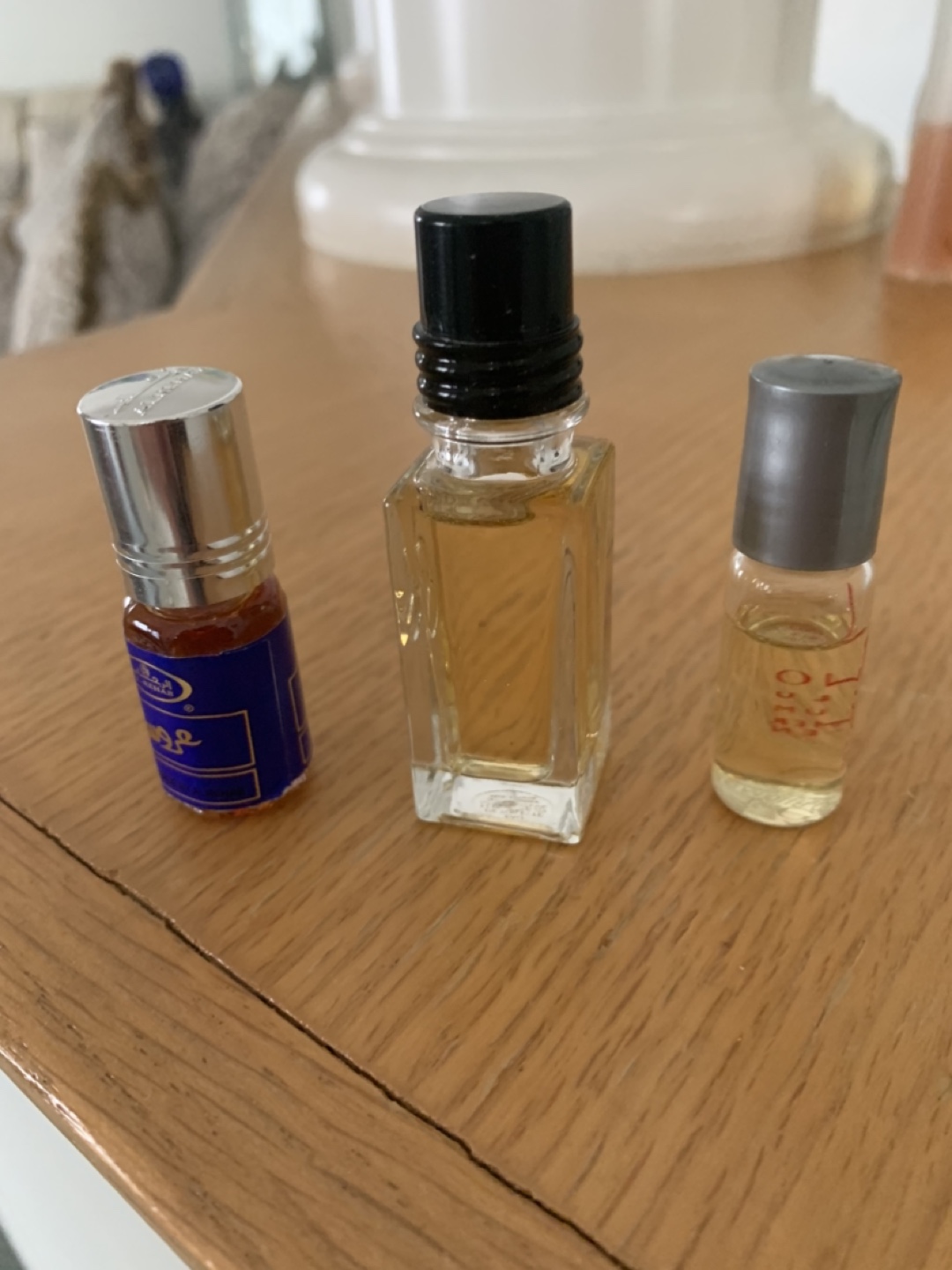 Three Miniature Perfume Bottlesall 3 in 15 dollar
