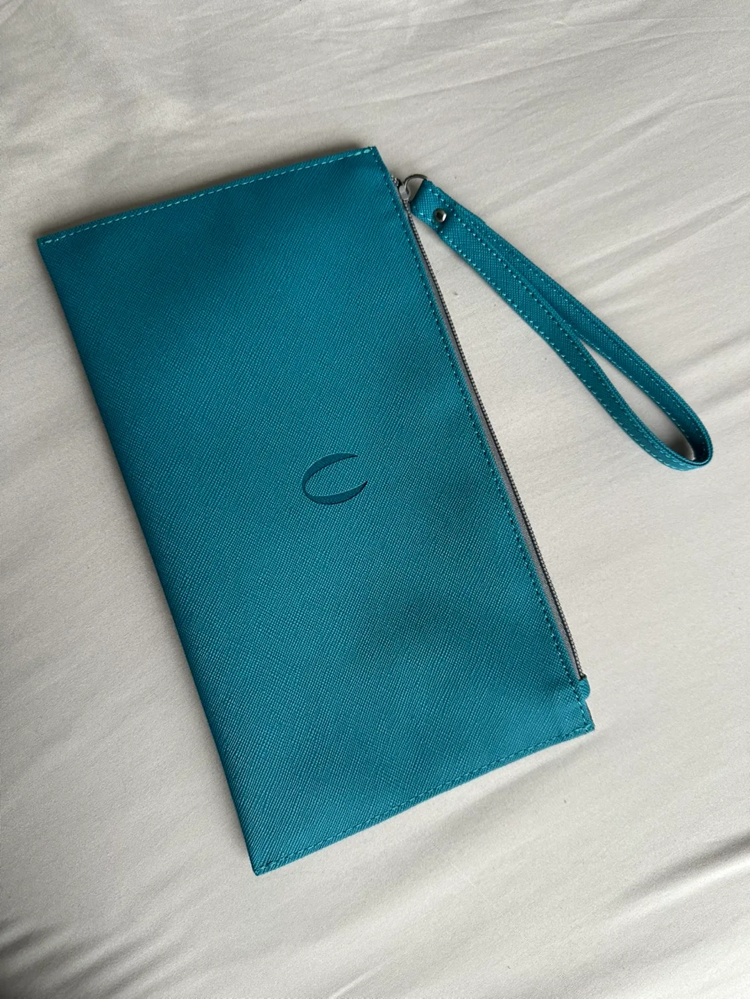 Unlimited Vacation Cure Teal Cosmetic Pouch with Box thumbnail