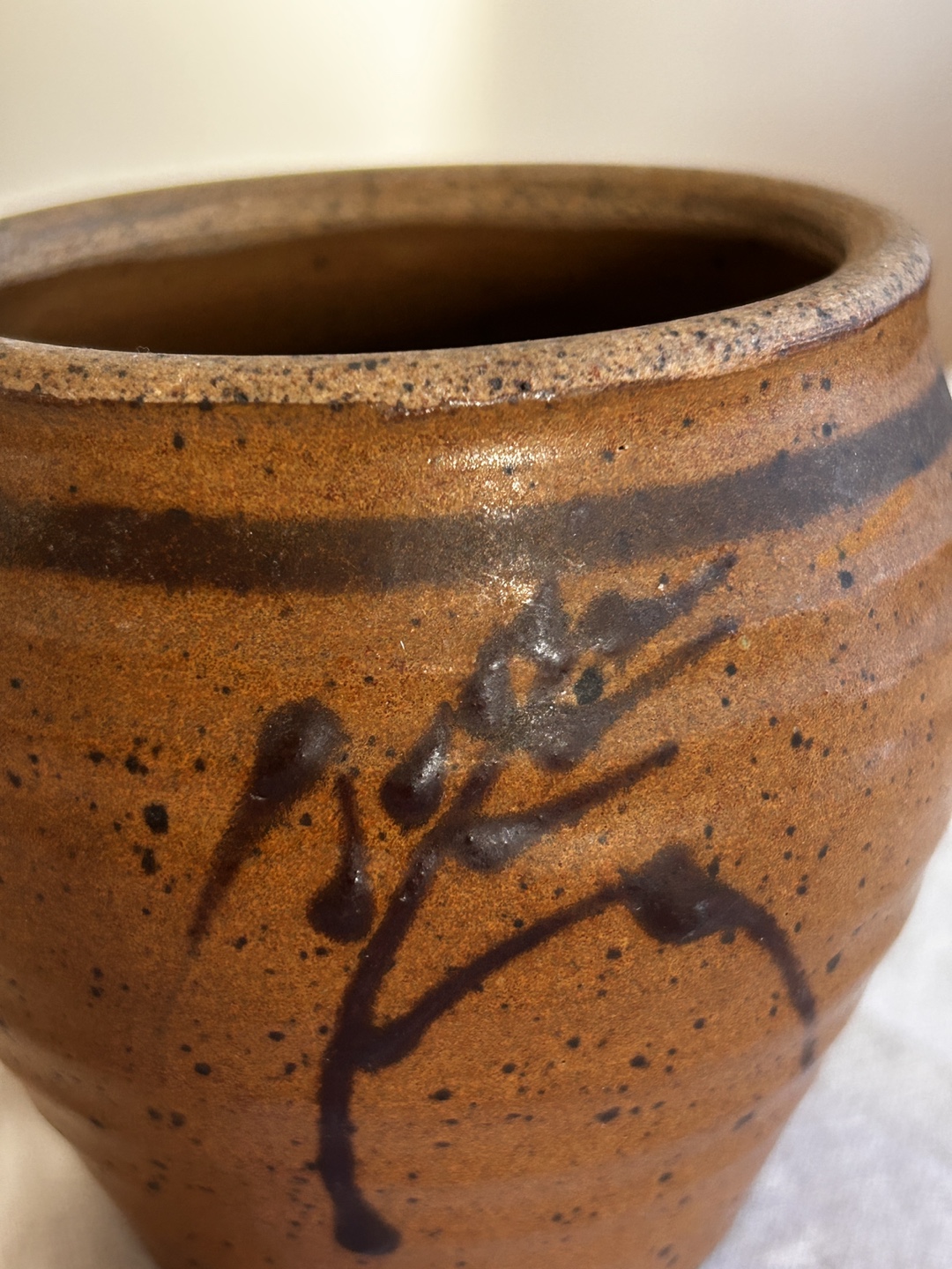 Hand-painted Pottery Vase - photo 2