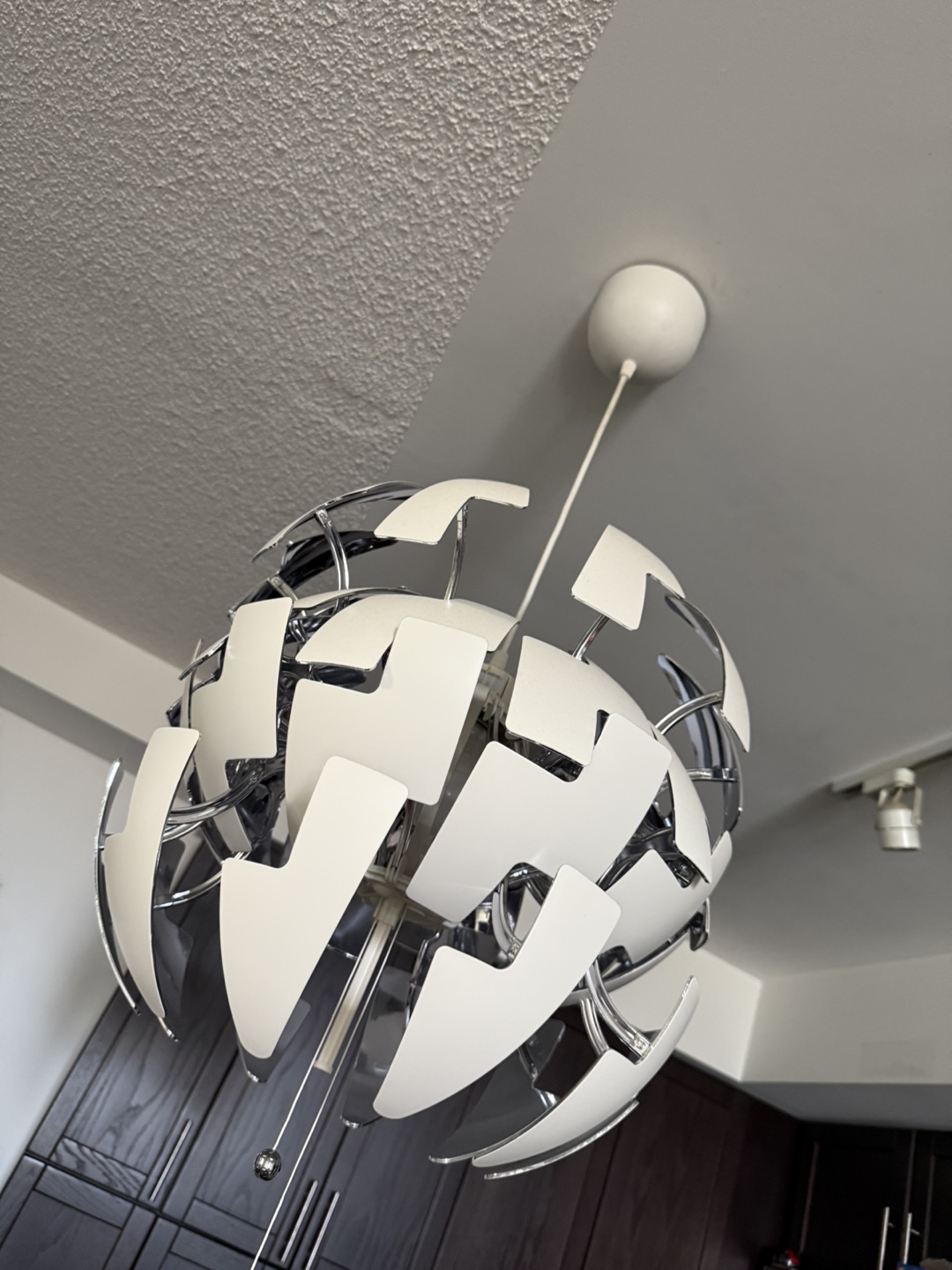 Modern White Pendant Light Fixture - photo 2