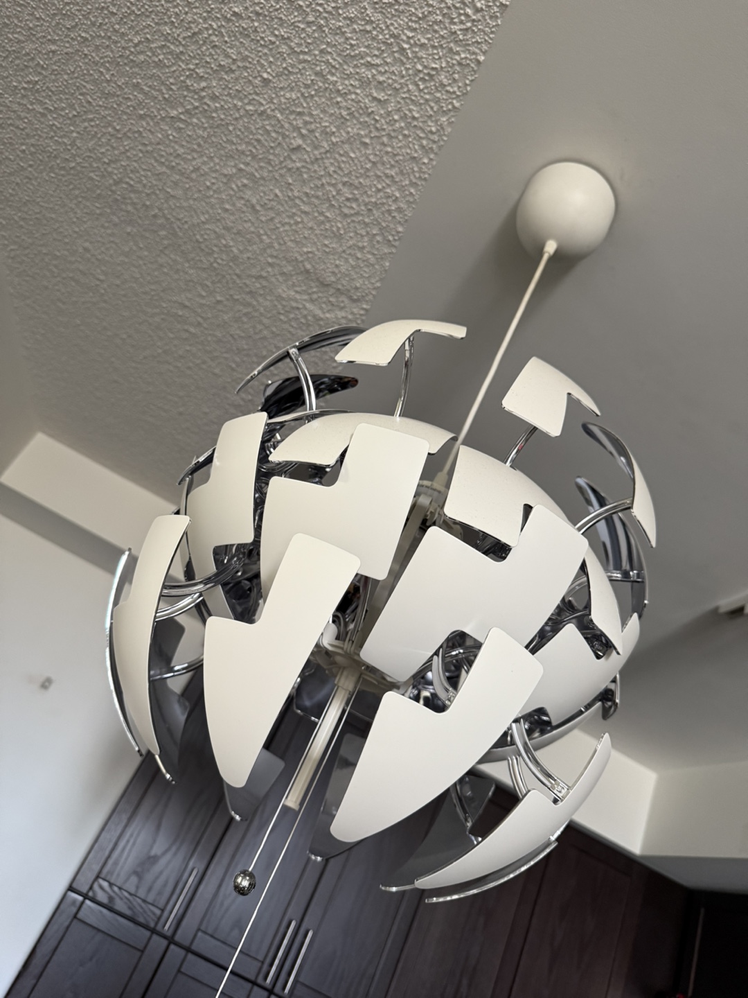 Modern White Pendant Light Fixture