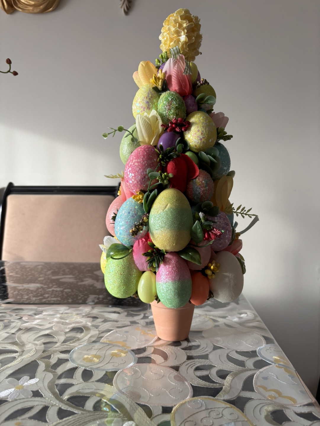 Pastel Easter Egg Tree Decor