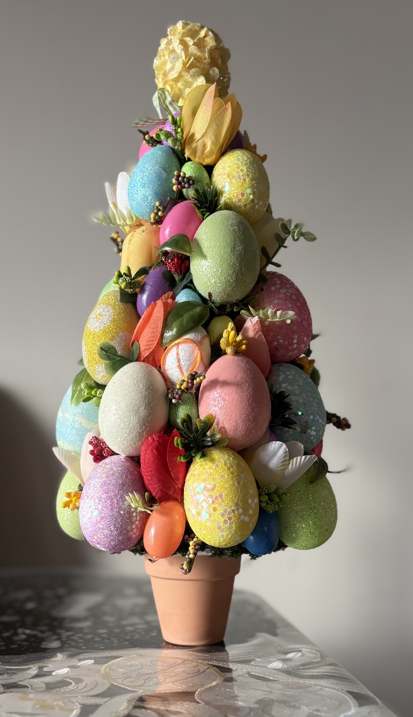 Pastel Easter Egg Tree Decor - photo 3