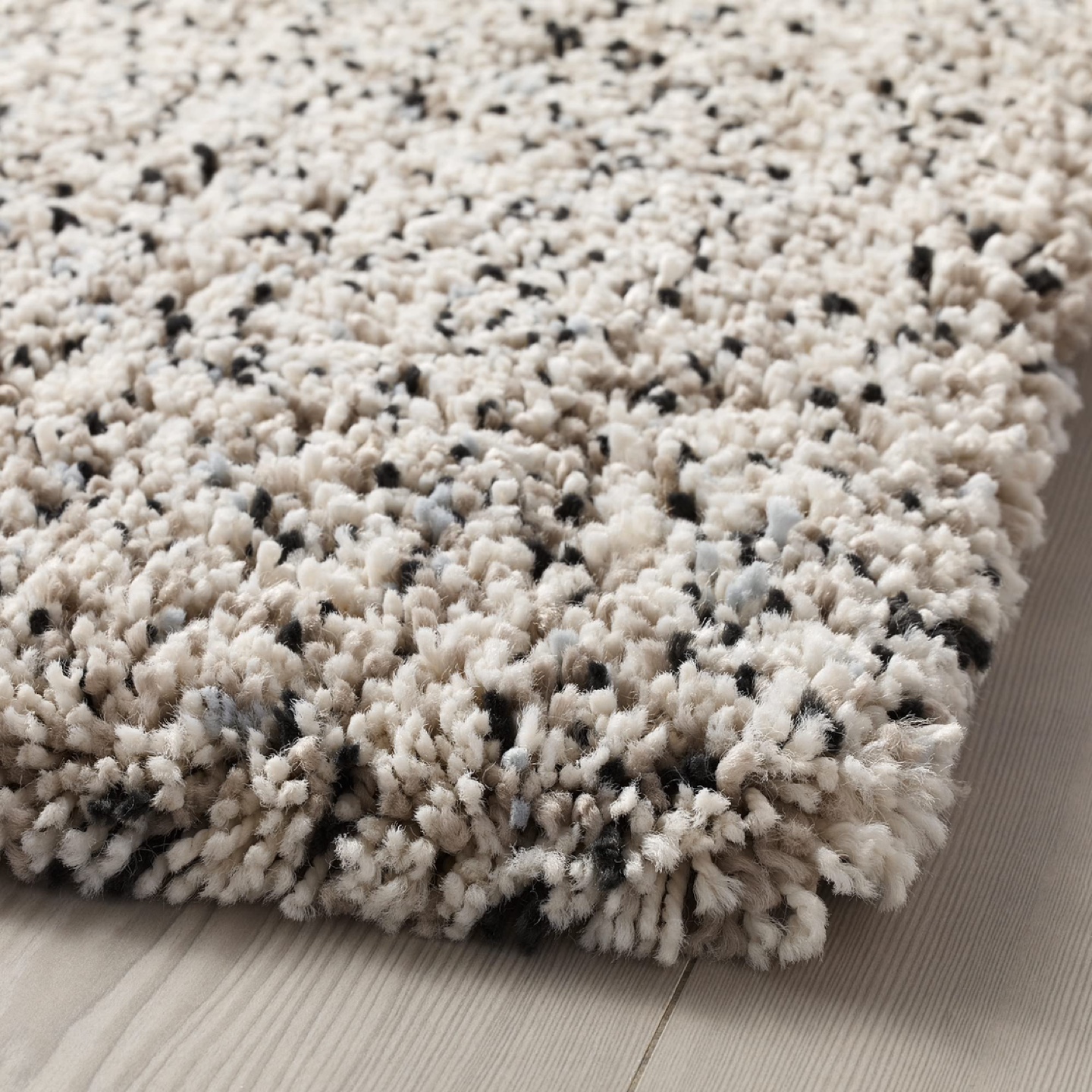 Rug + Area rug pad- 5'7"x7'7" High Pile White, IKEA - photo 4