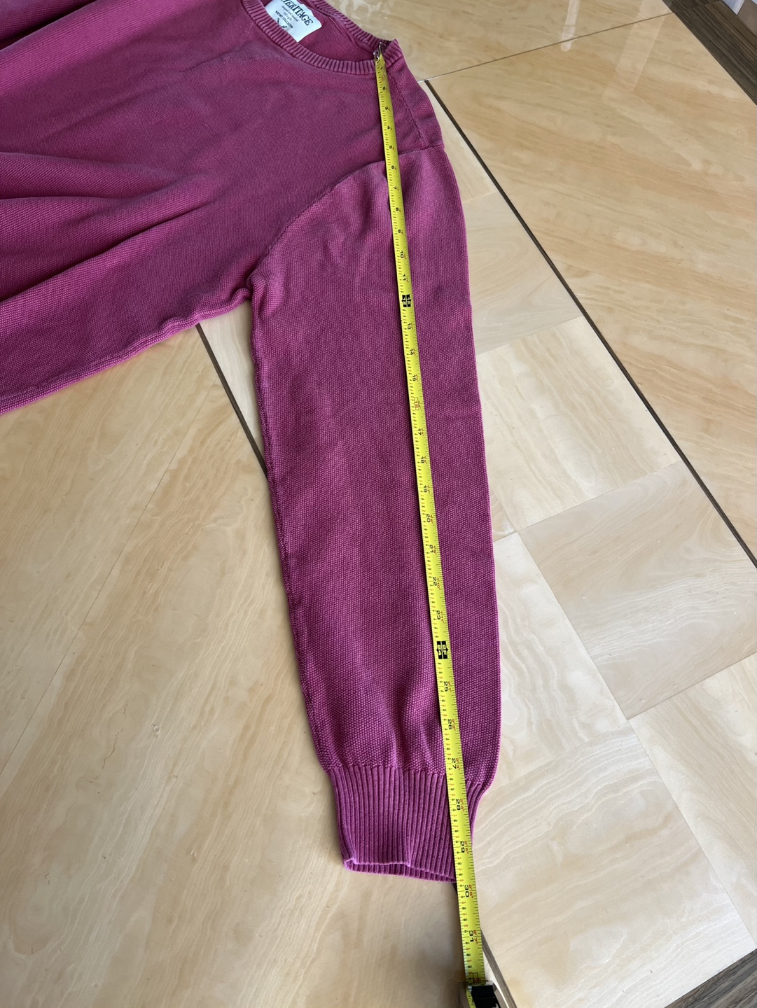 Heritage Mens Pink Crewneck Sweater - photo 5