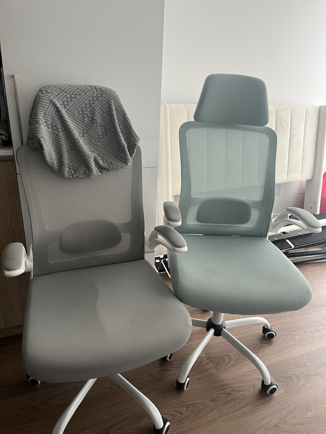 Pair of Mesh Office Chairs