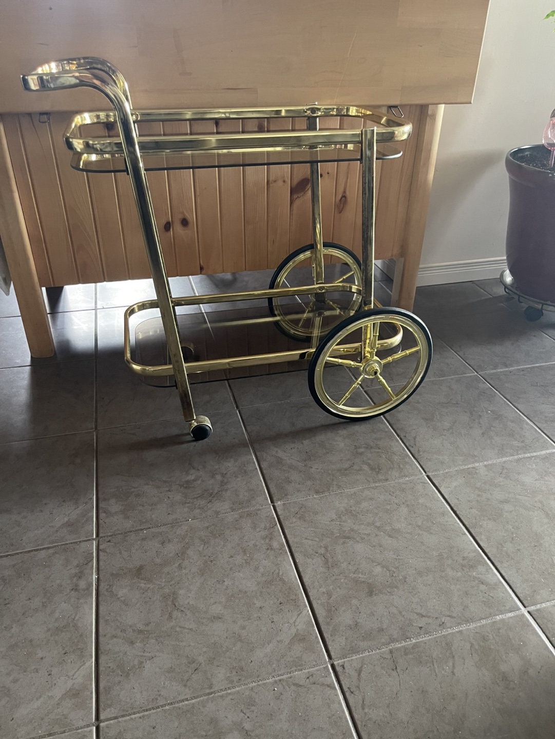SOLD.    Serving cart. - photo 2