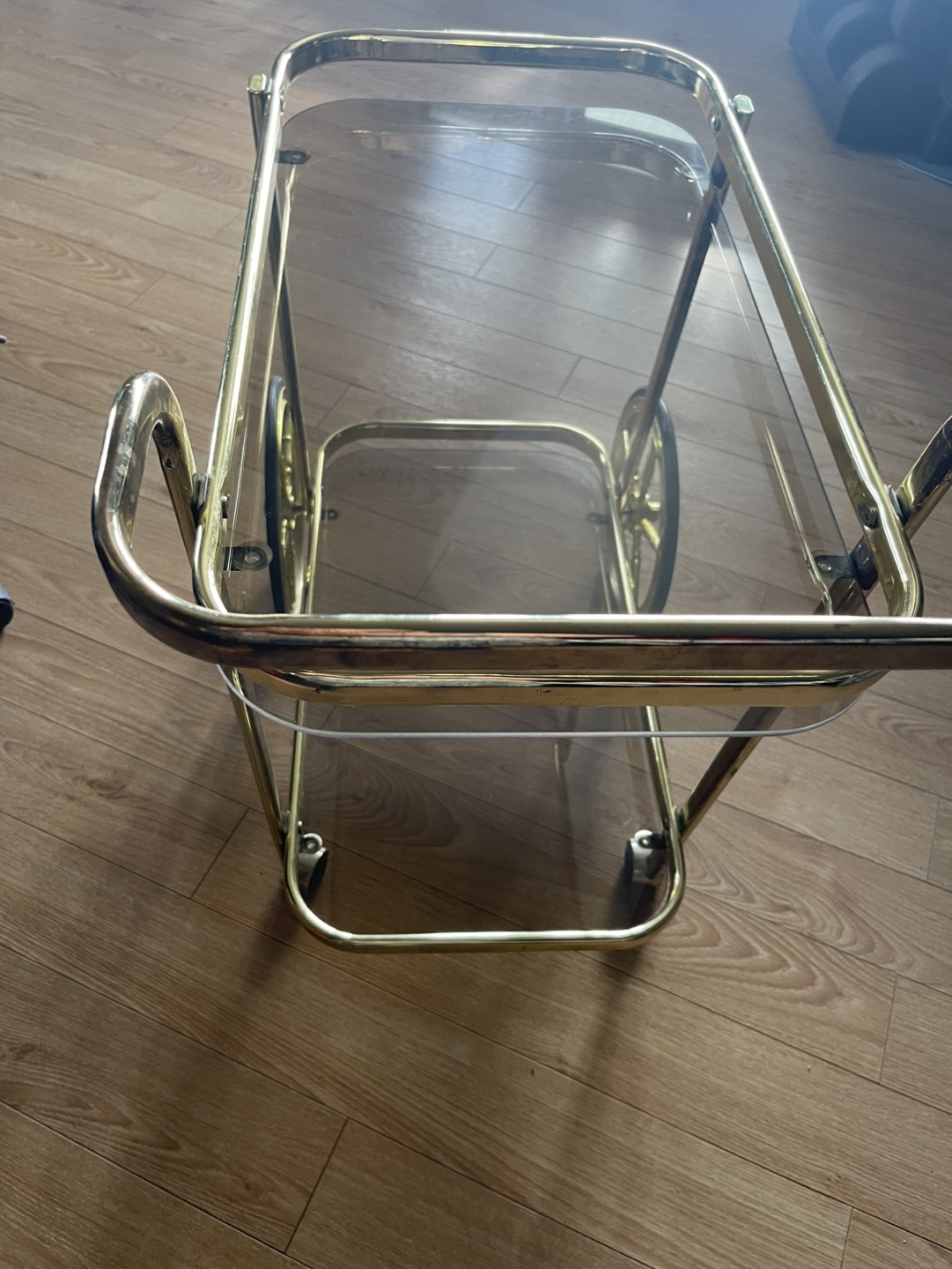 SOLD.    Serving cart.