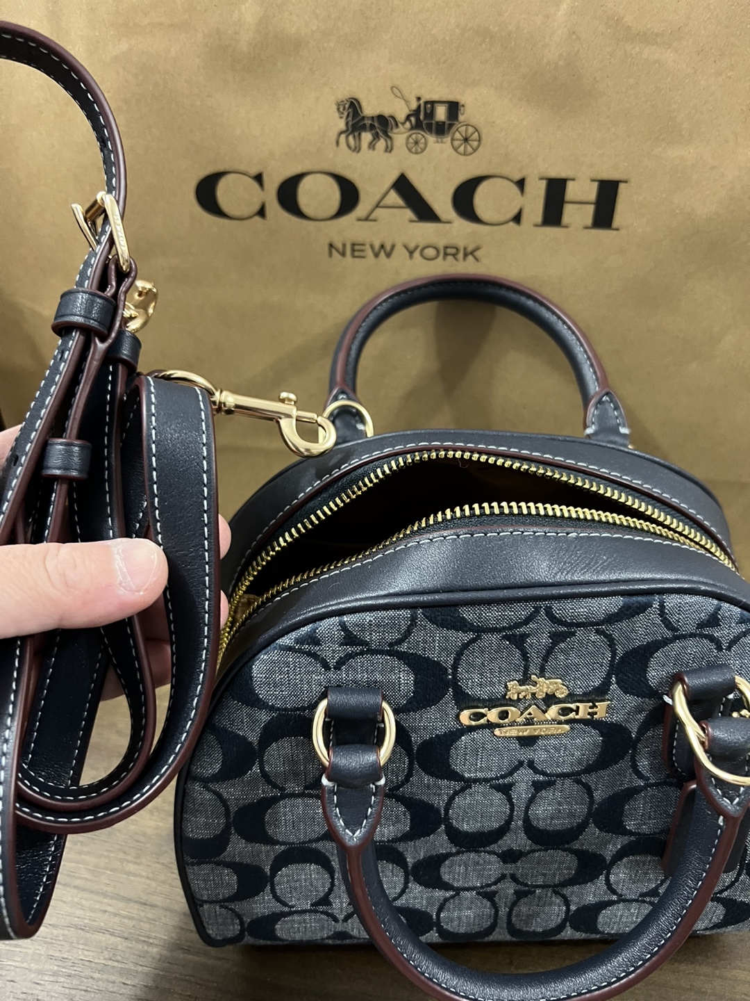 Coach Mini Satchel - photo 4