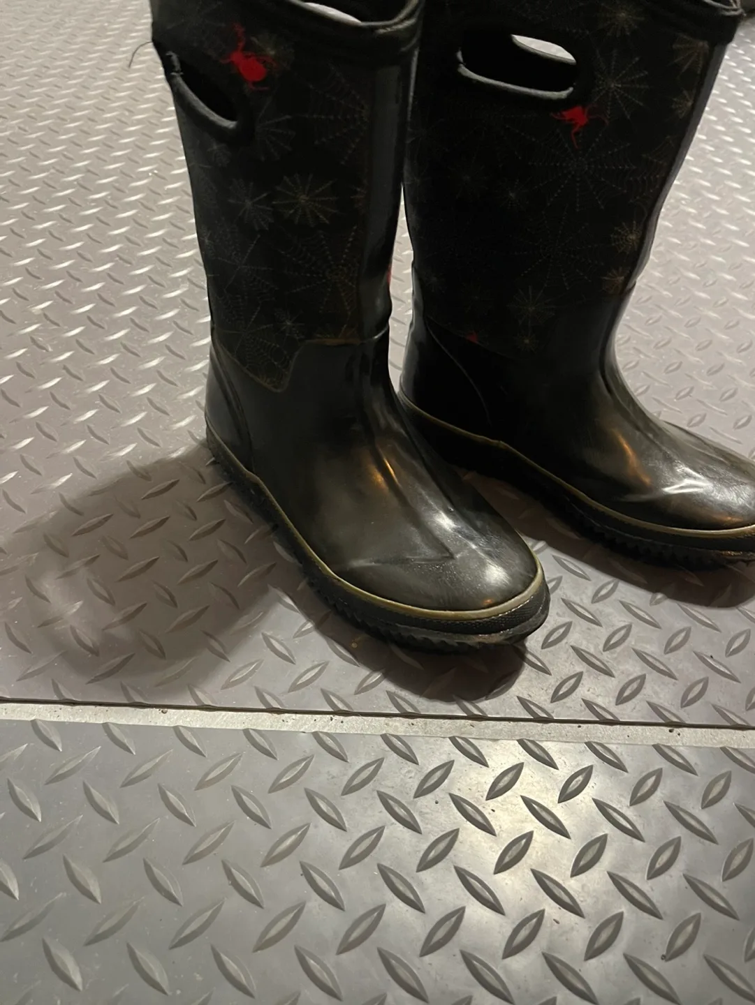 Kids' Spiderman Waterproof Boots Size 3 image indicator(2)