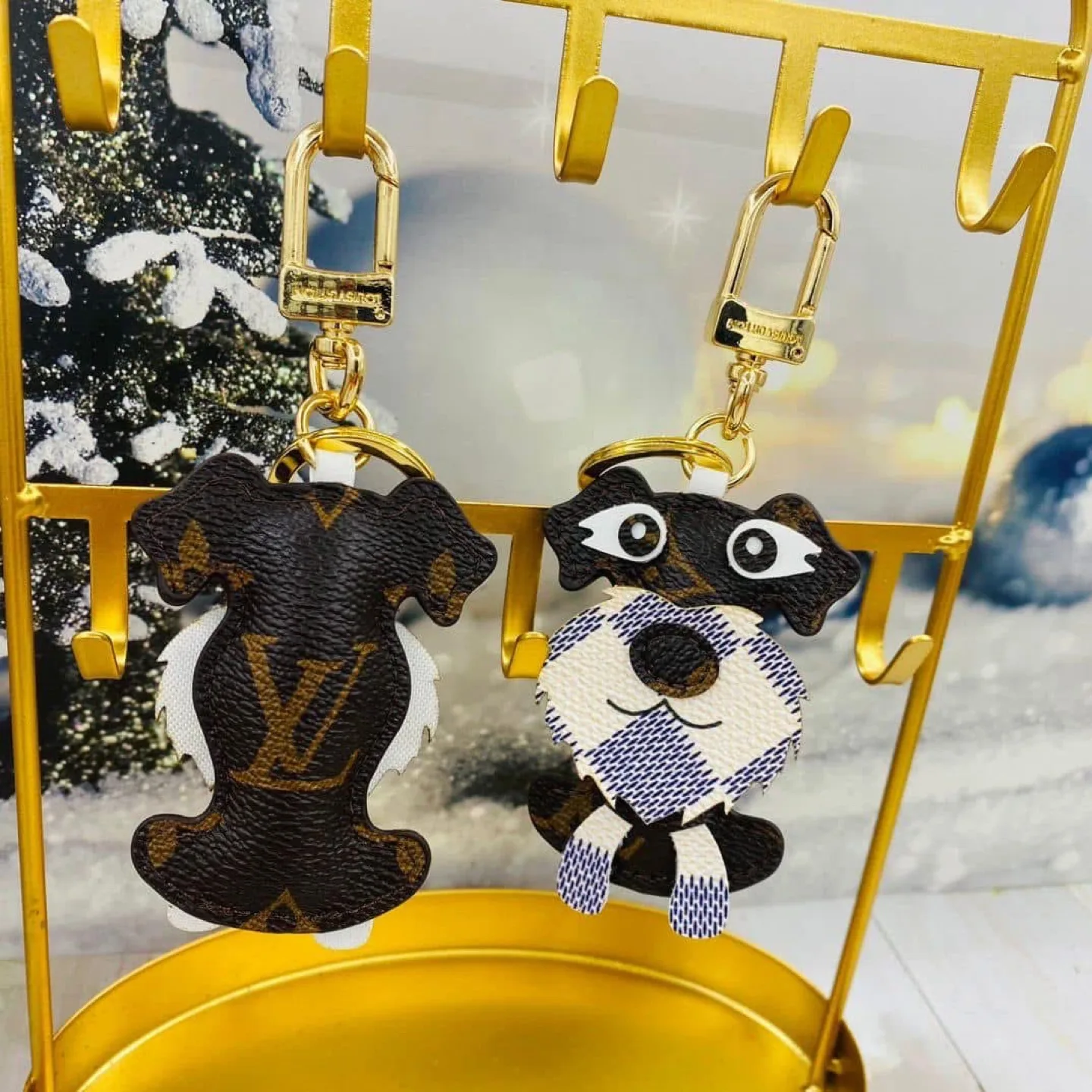 Inspired Louis Vuitton Keychain Set - Multiple Designs image indicator(4)