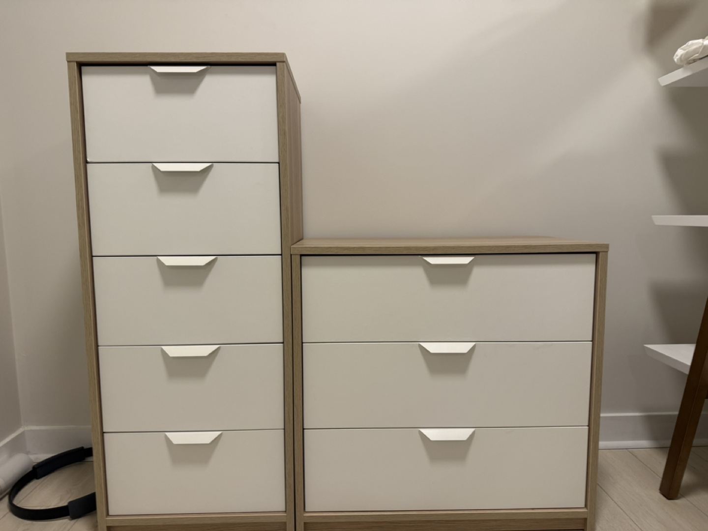 IKEA MALM Dressers - Tall & Short